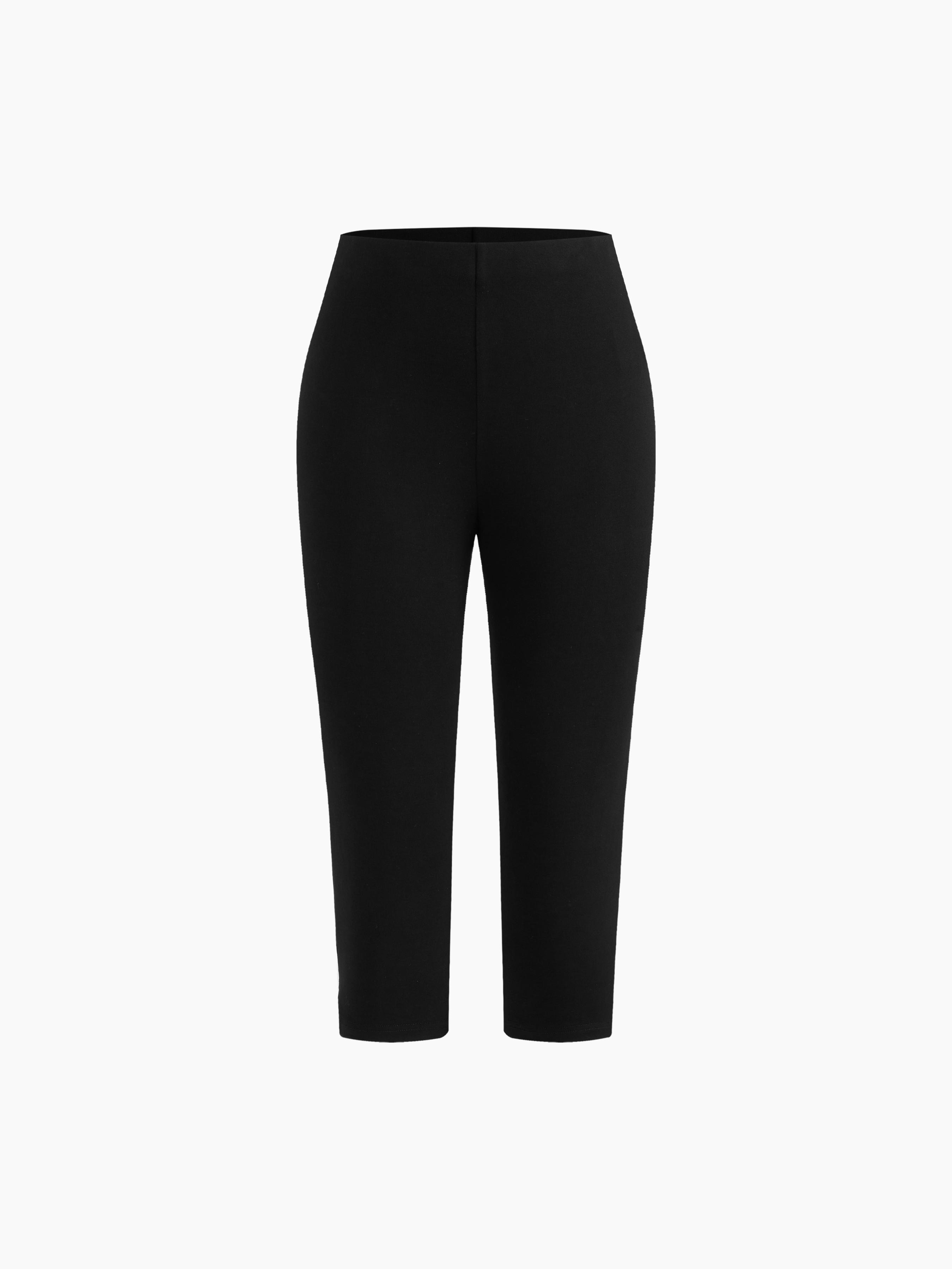 Polka Dot Stretch Capri by CIDER