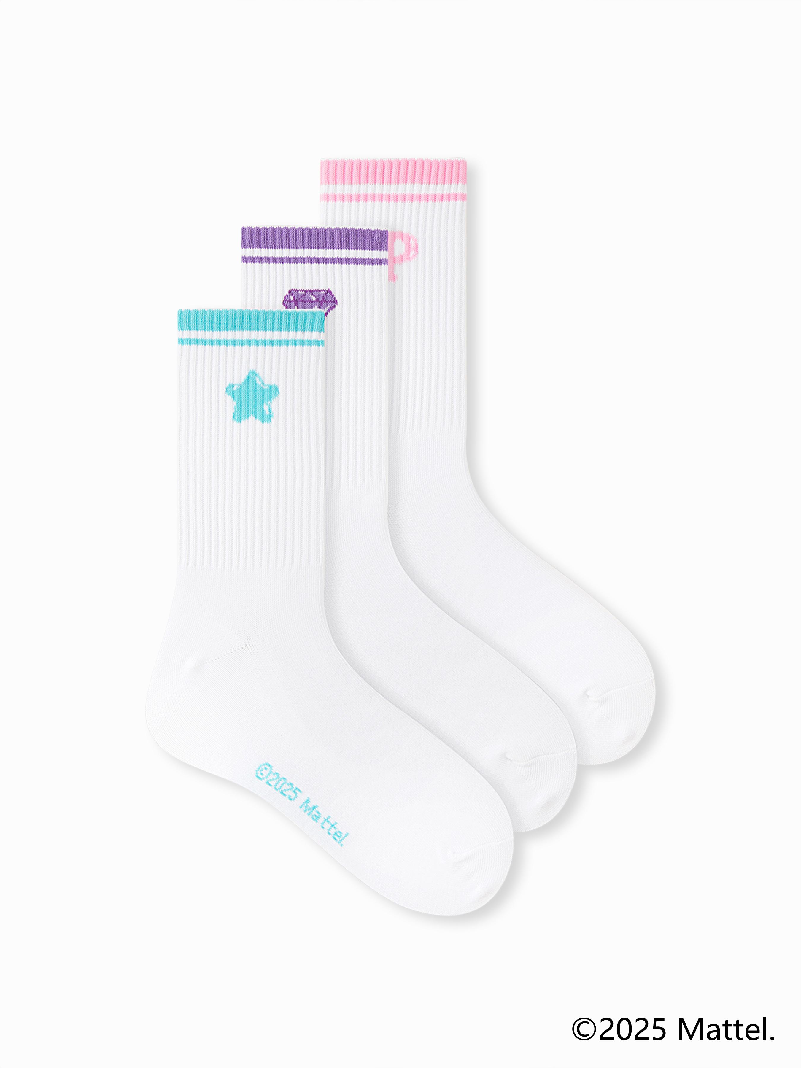 Polly Pocket™️ X Cider - Cute Everywhere Crew Socks by CIDER