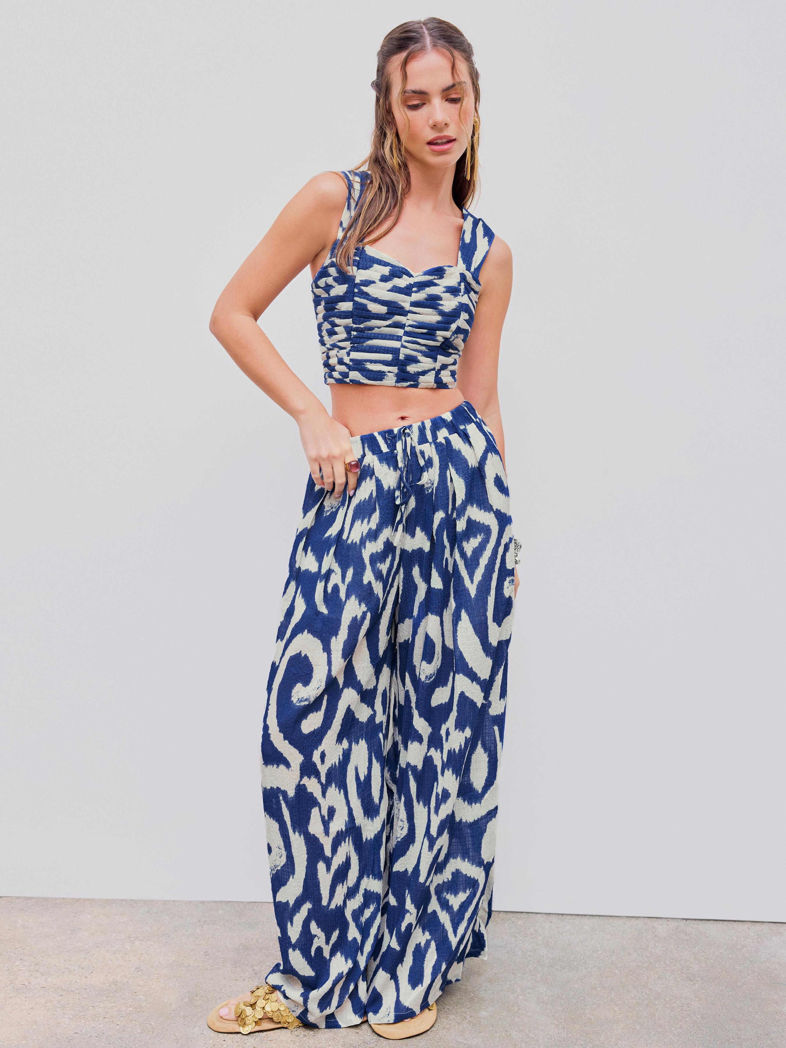 Pull-On Vacation Pants by CIDER