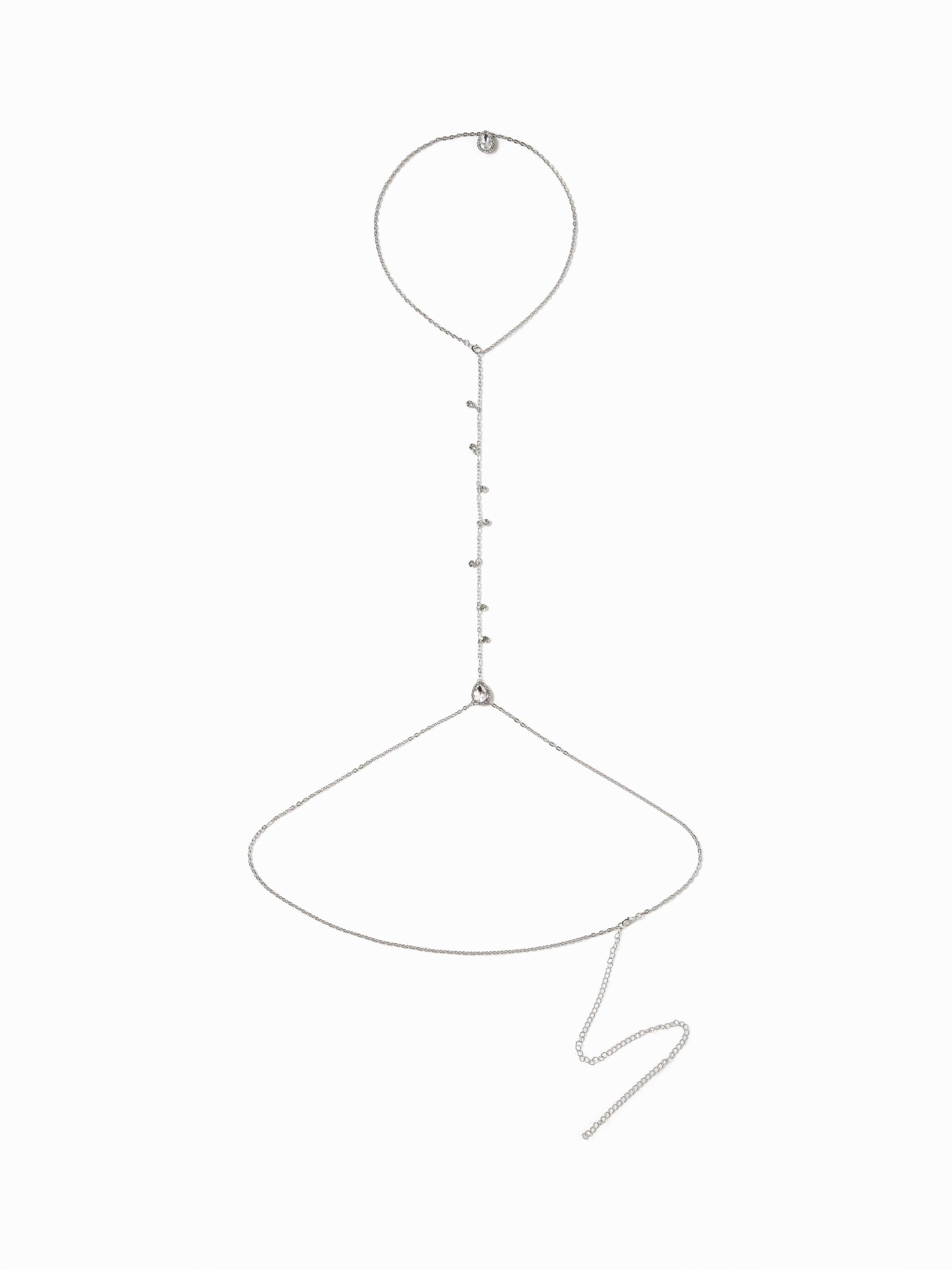 RHINESTONE  BODY CHAIN by CIDER
