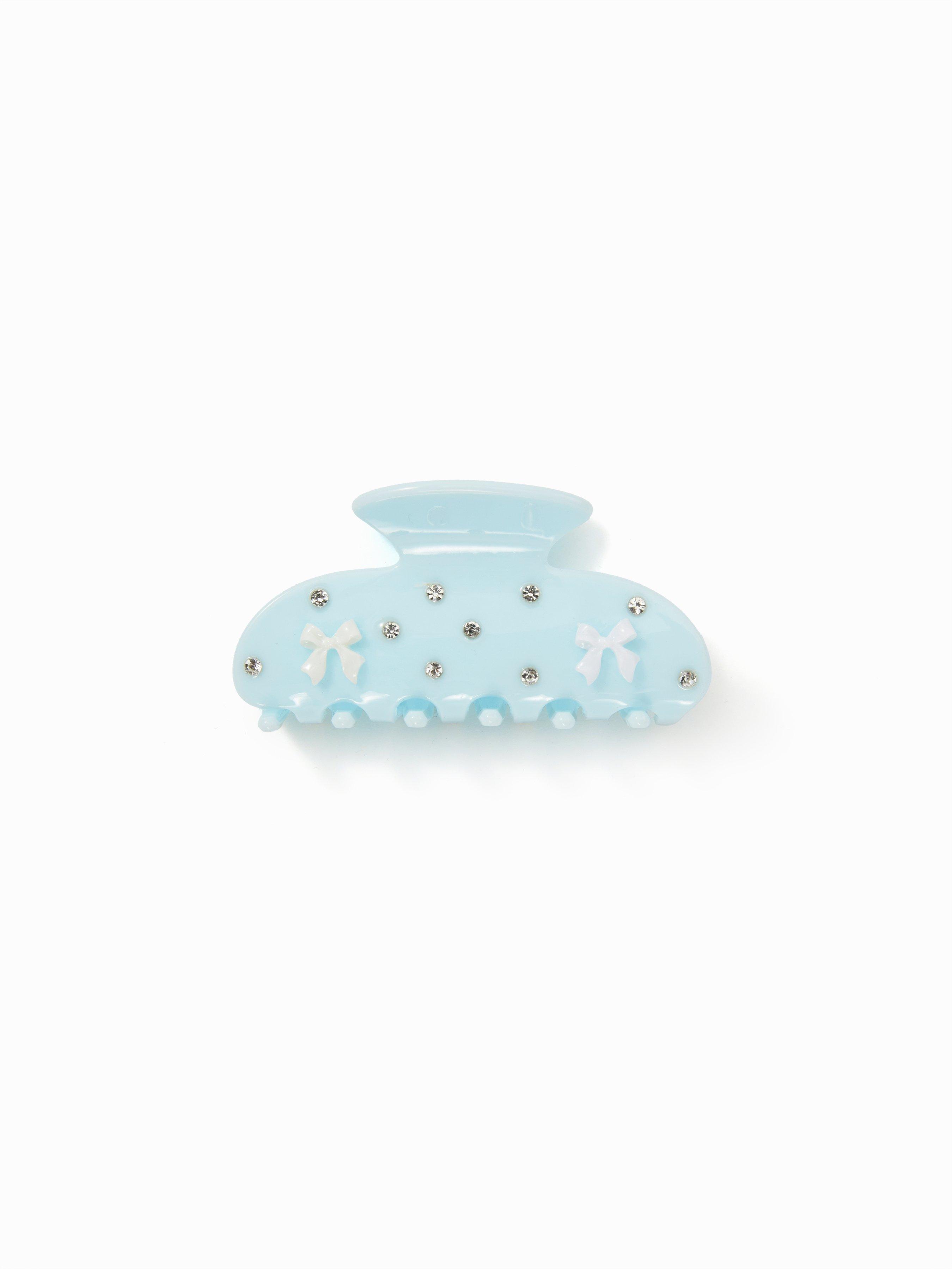 RHINESTONE & BOWKNOT HAIR CLAW by CIDER