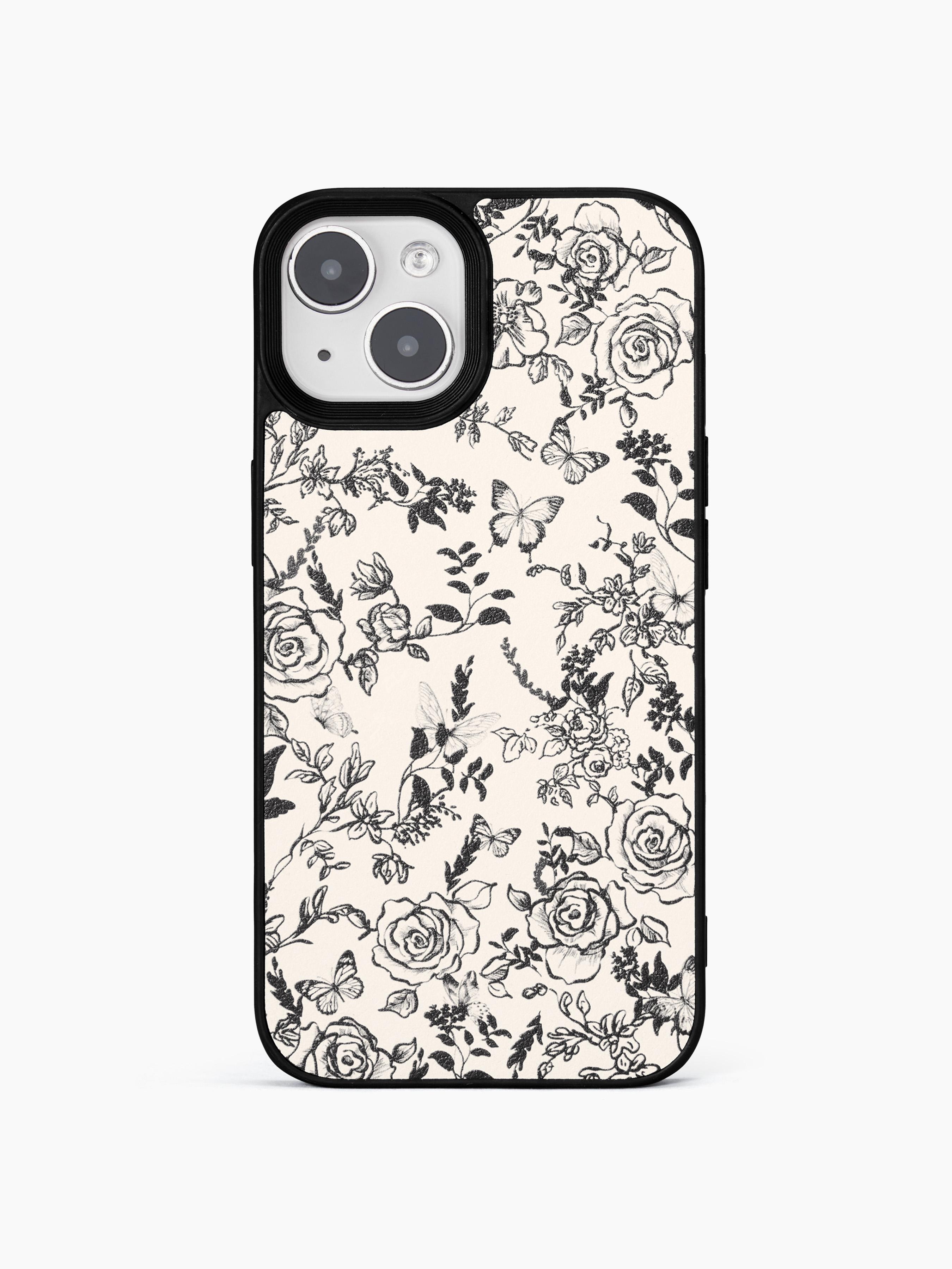 ROSE & BUTTERFLY PHONE CASE by CIDER