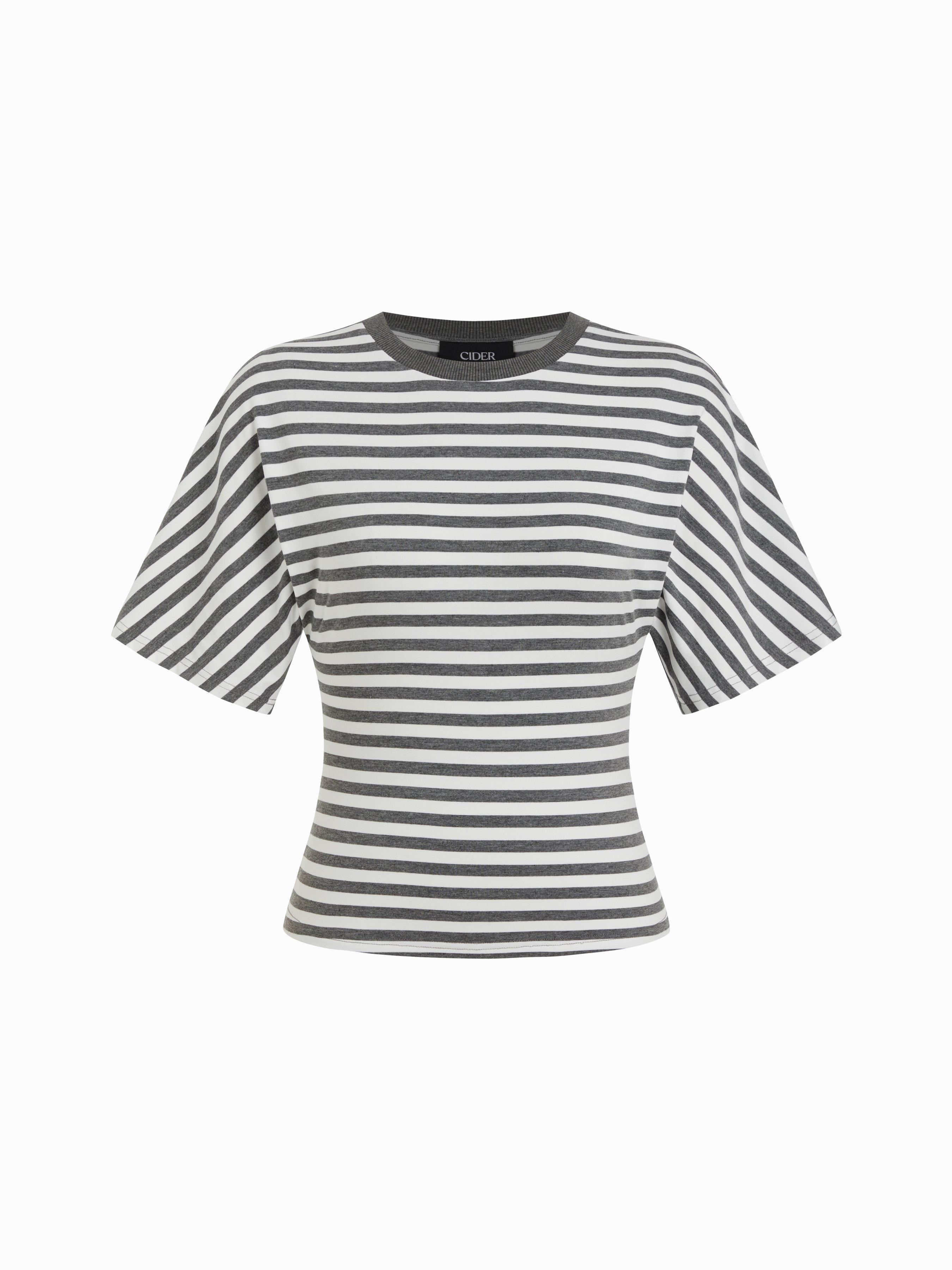 Round Neckline Tee by CIDER