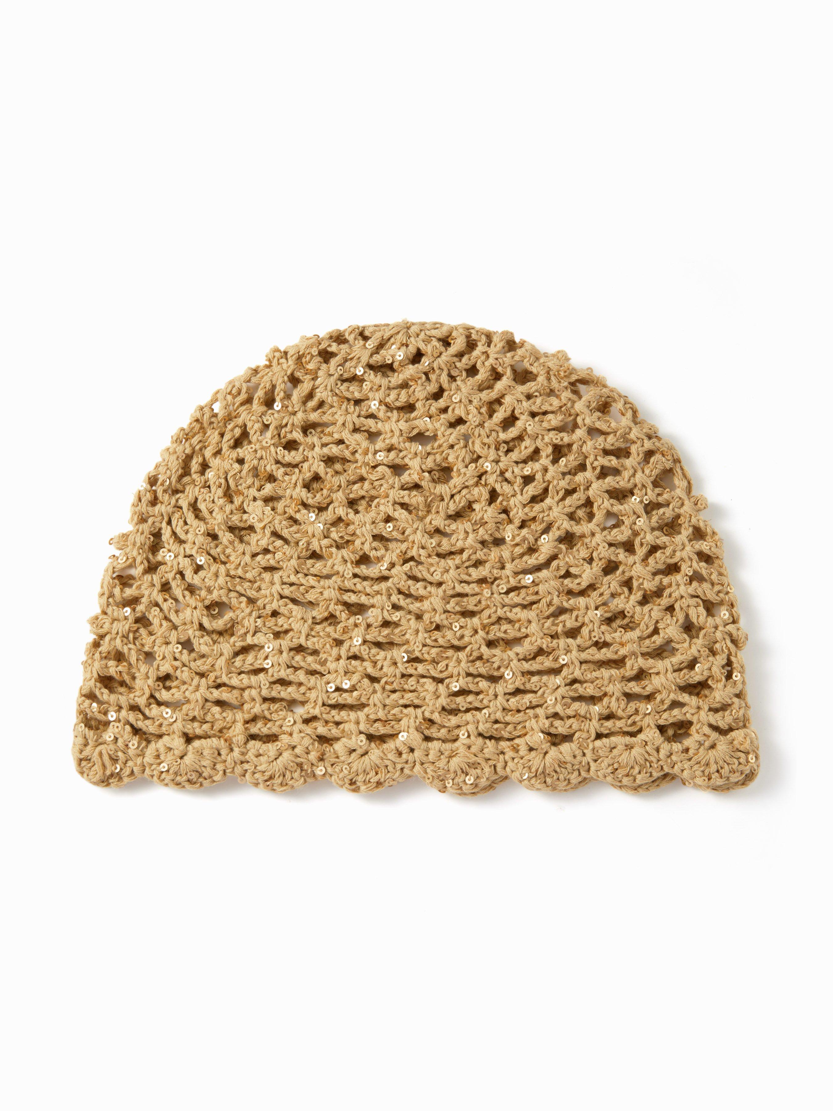 SEQUIN KNITTED HAT by CIDER