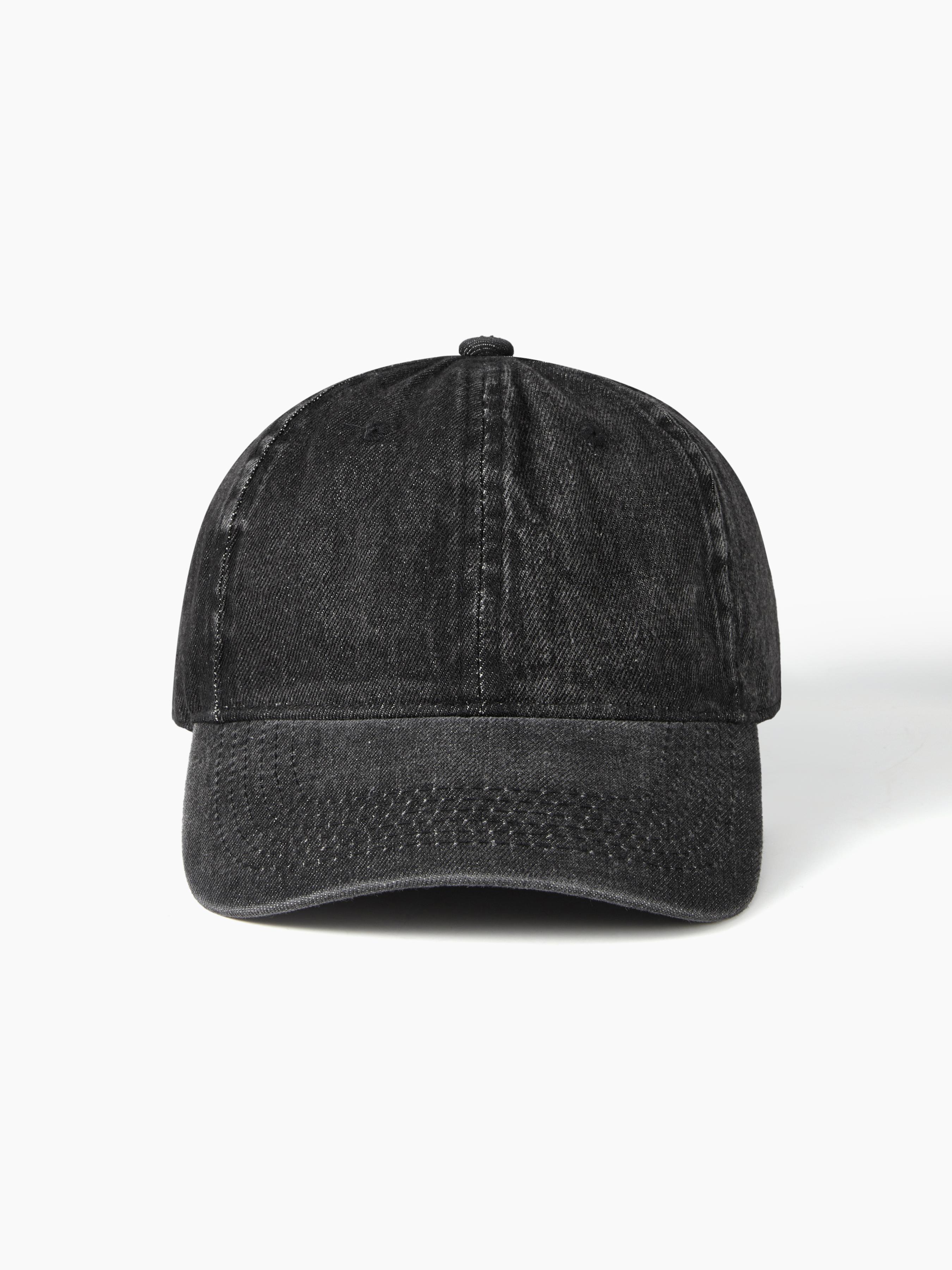 SOLID DENIM BASEBALL CAP by CIDER