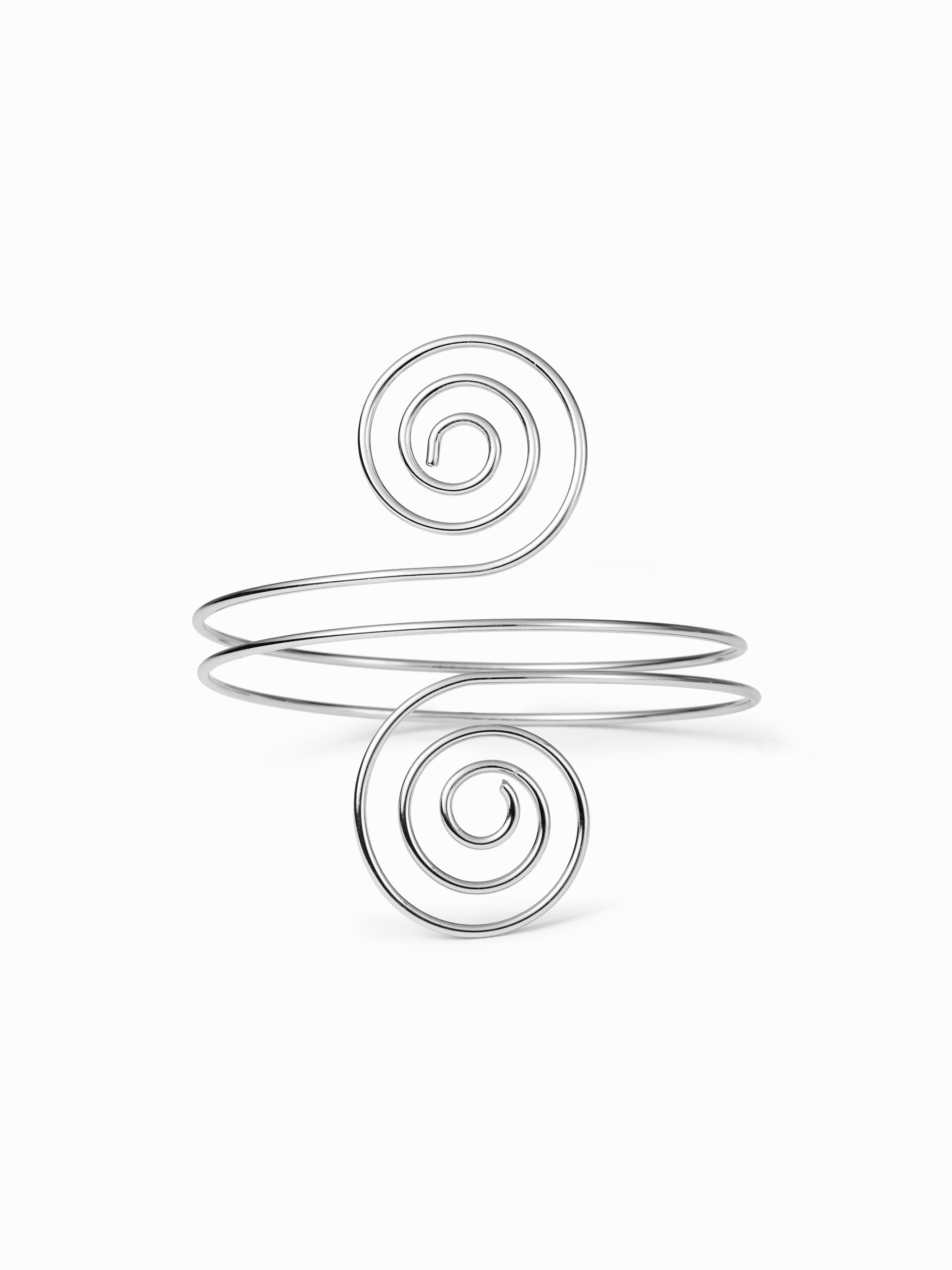 SPIRAL ARM CUFF by CIDER
