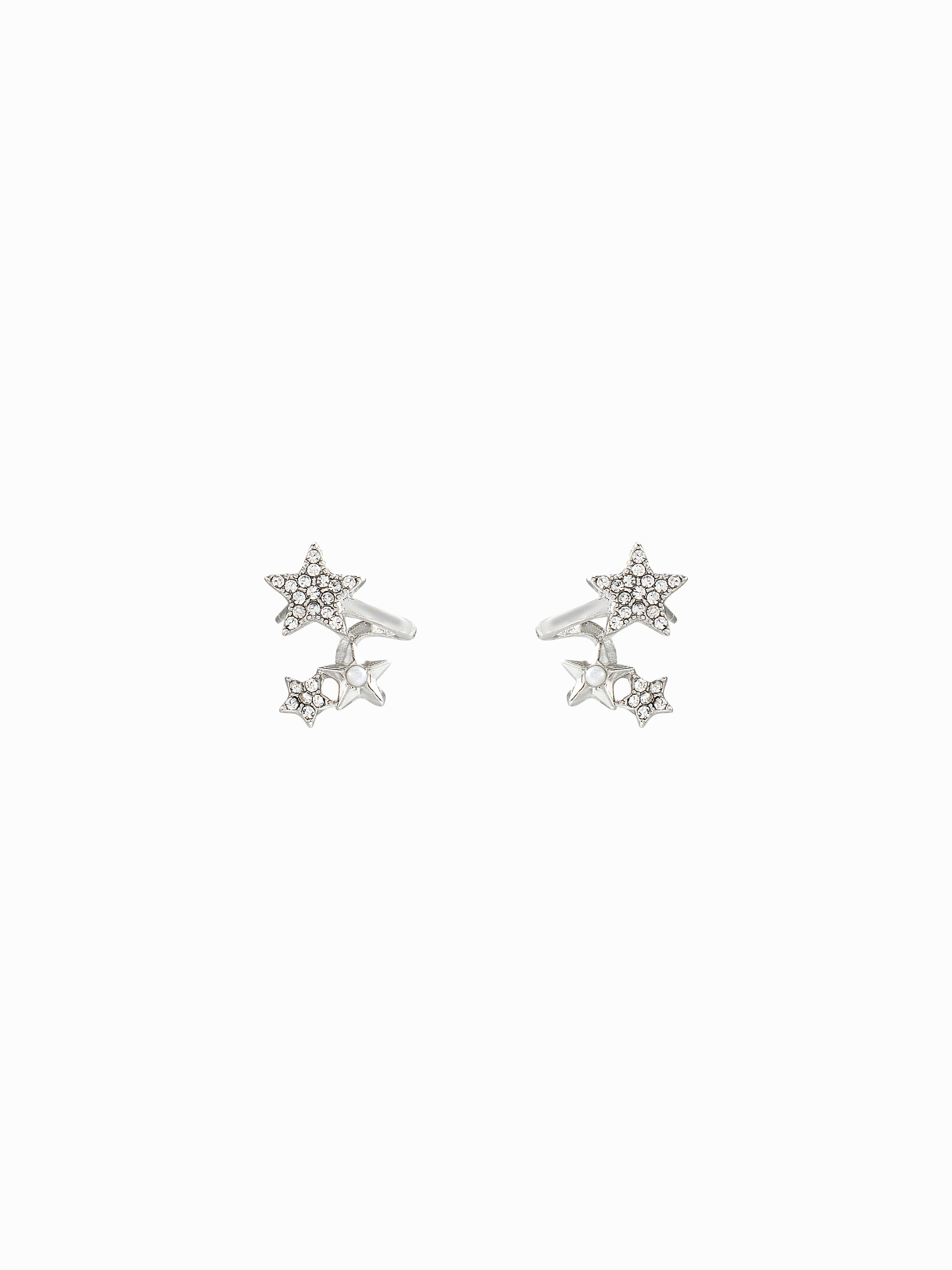 STAR RHINESTONE DECOR EAR CLIP by CIDER
