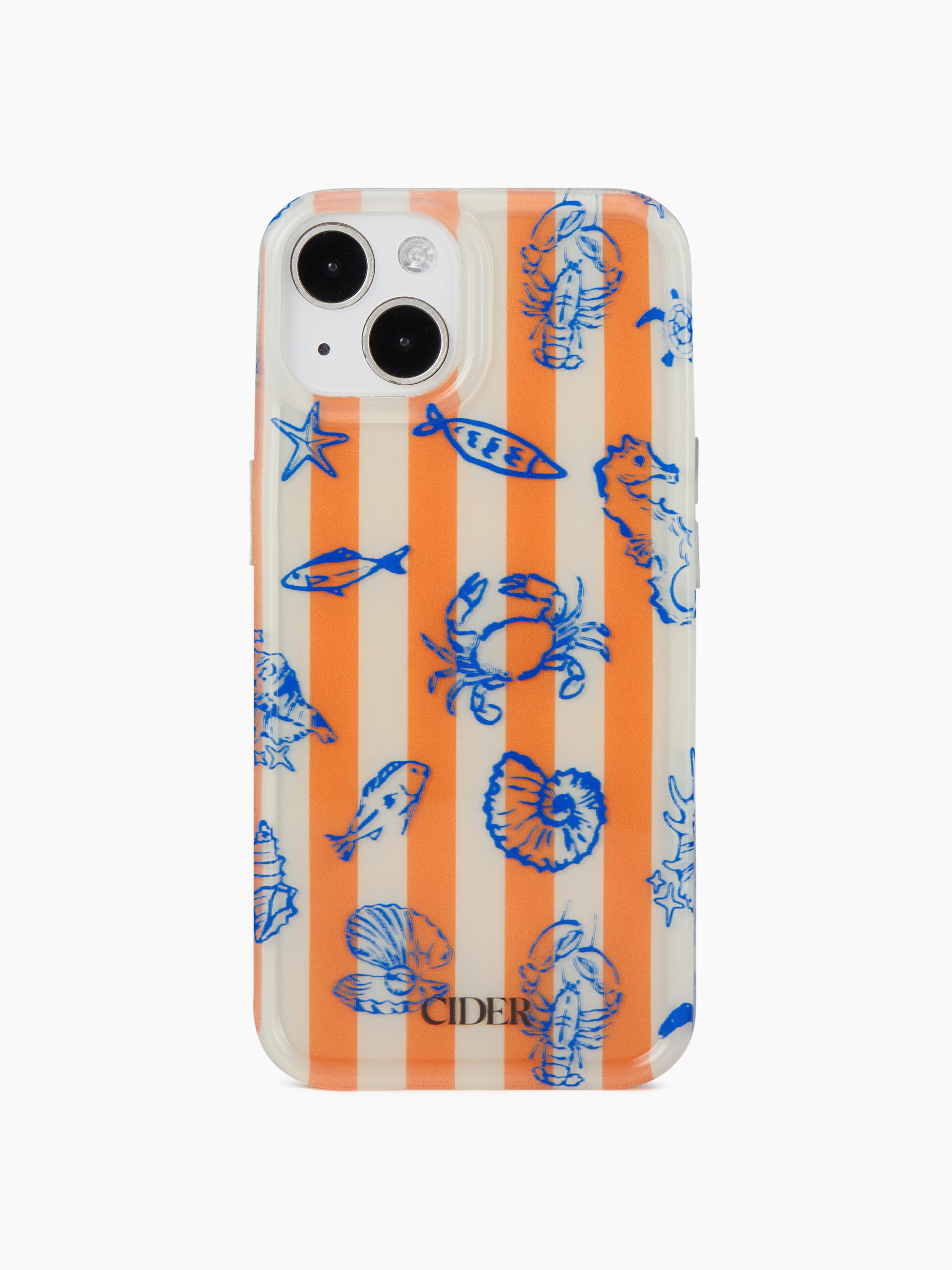 STARFISH & CRAB & SHELL & LOBSTER & FISH & SEAHORSE PHONE CASE by CIDER