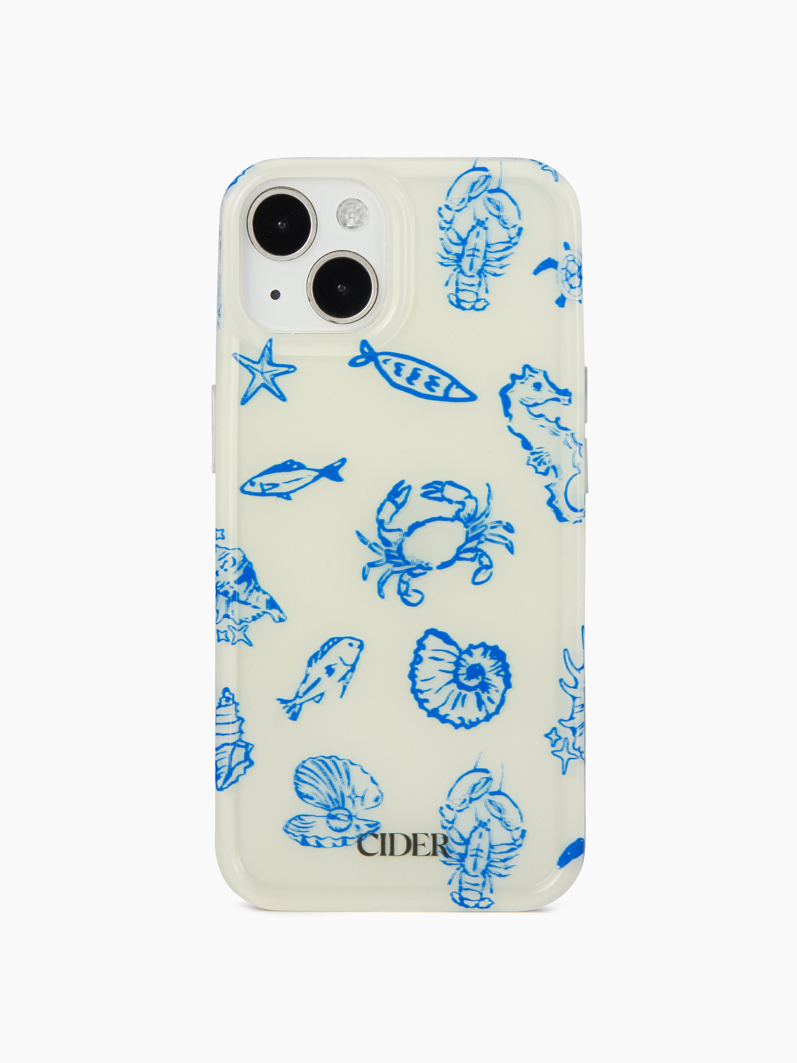 STARFISH & CRAB & SHELL & LOBSTER & FISH & SEAHORSE PHONE CASE by CIDER