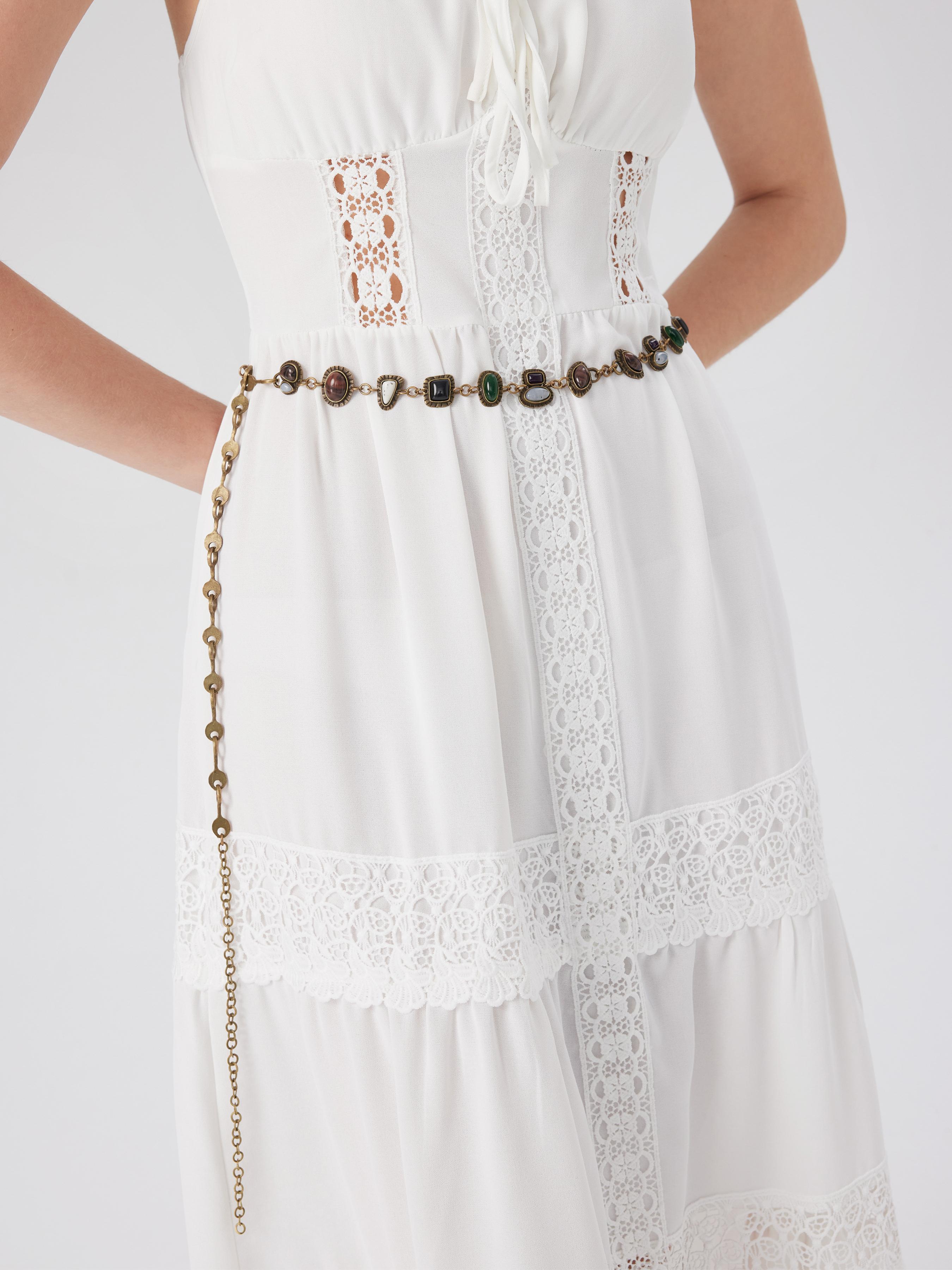 STONE WAIST CHAIN by CIDER