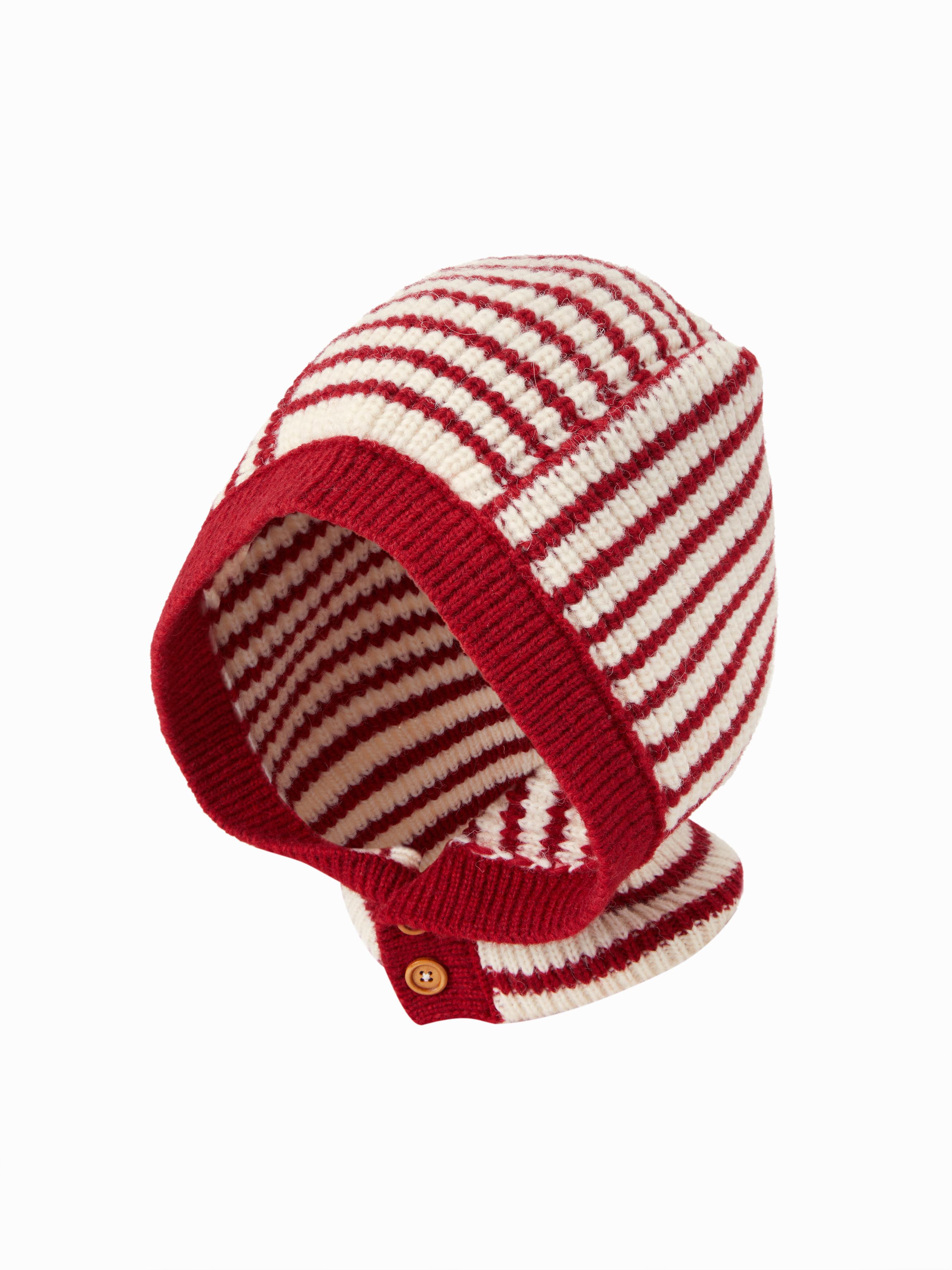 STRIPED BALACLAVA CAP by CIDER