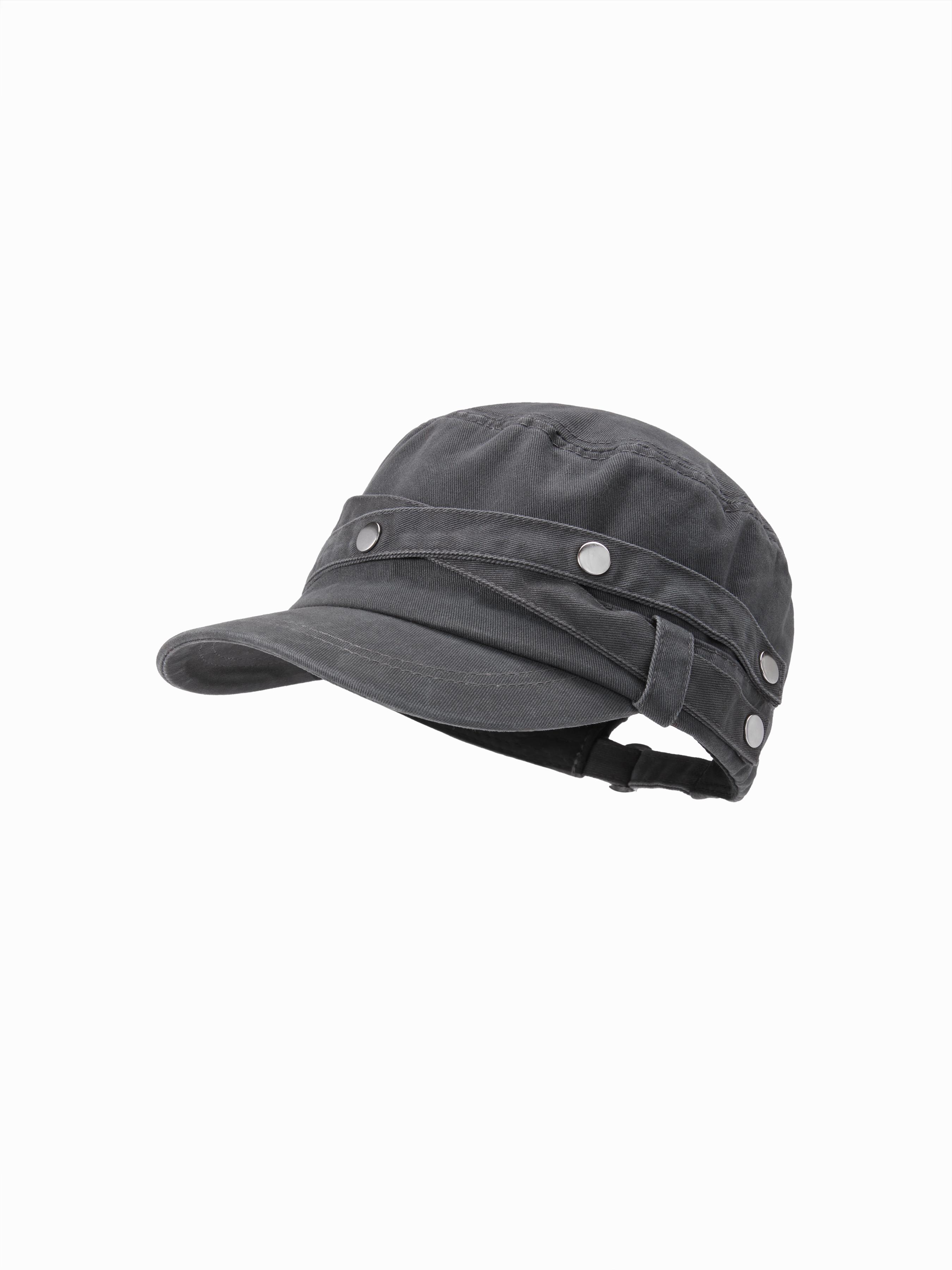 STUDDED BERRET HAT by CIDER