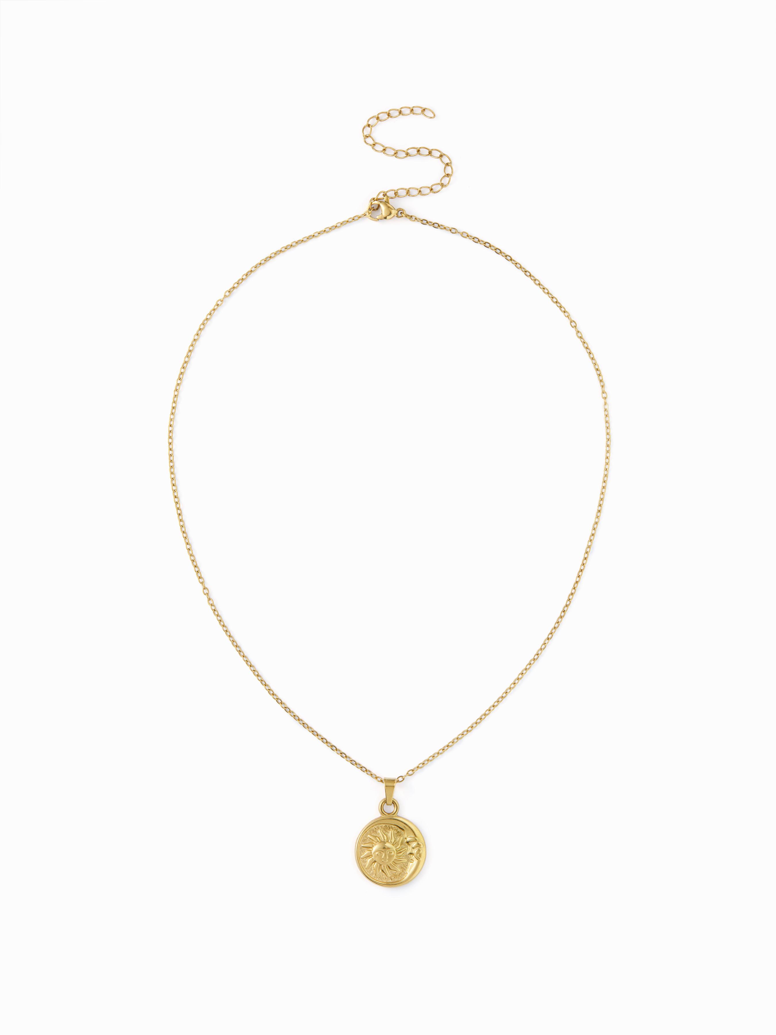 SUN PATTERN NECKLACE by CIDER