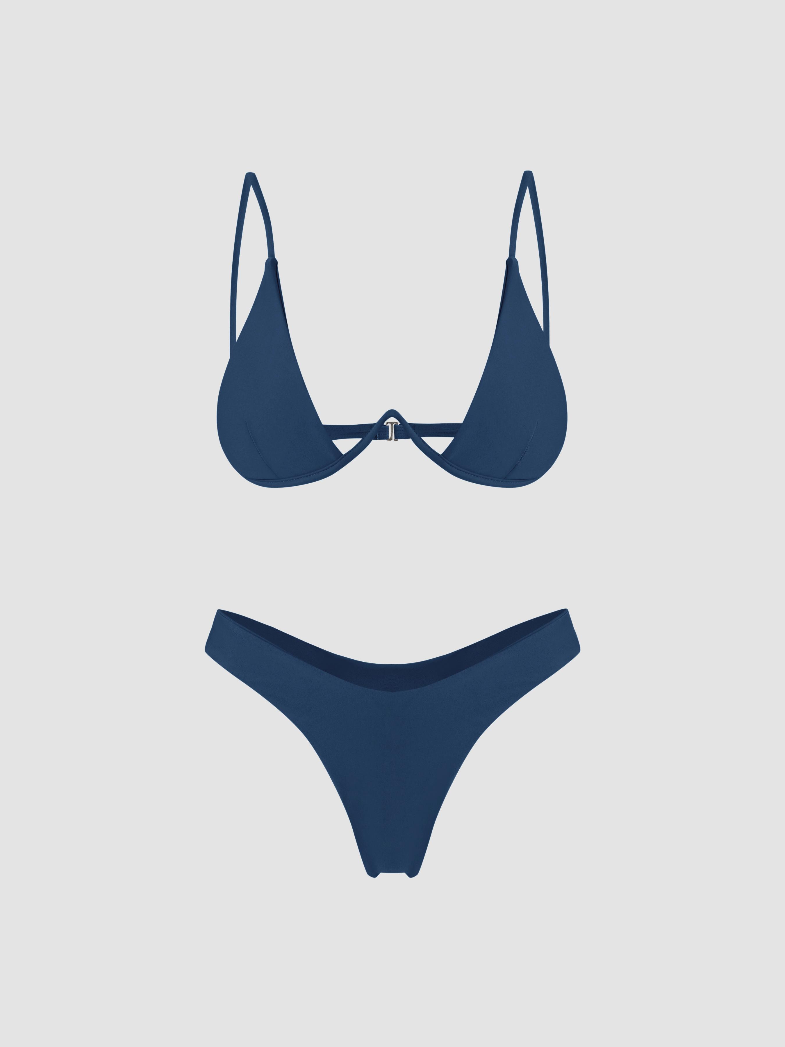 Sea Underwire Bikini Set by CIDER