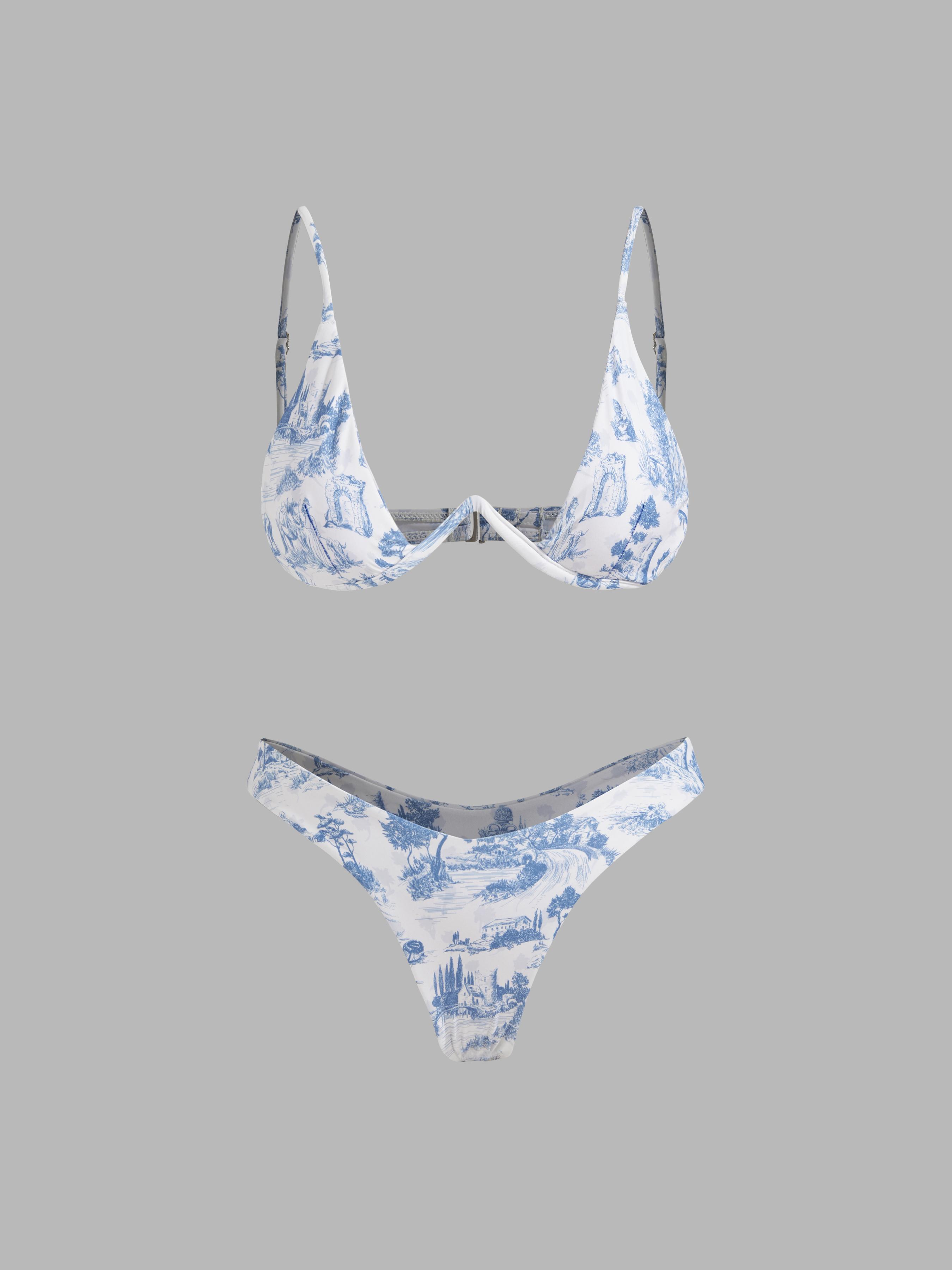 Sea Underwire Bikini Set by CIDER