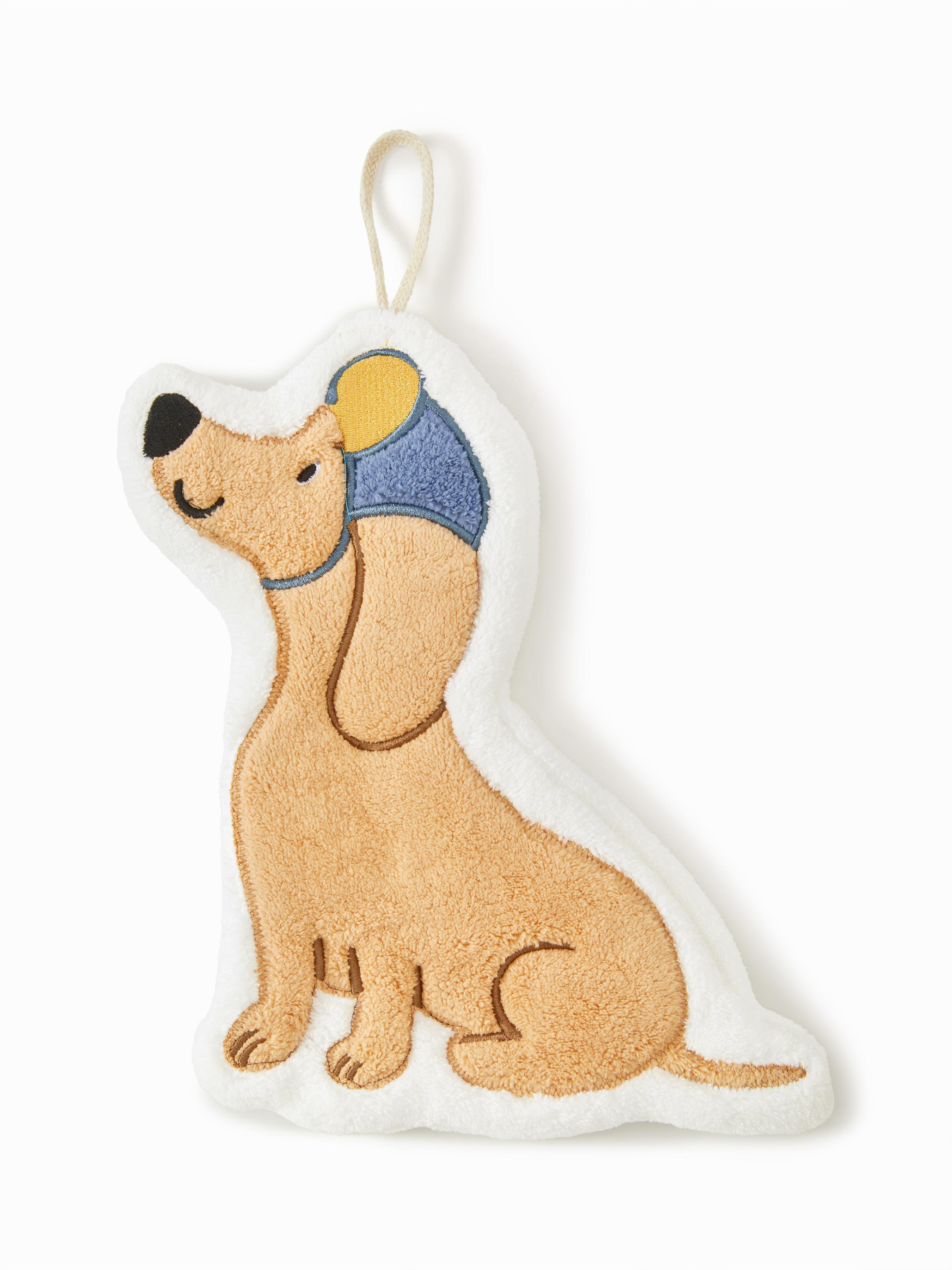 Serviette de main en forme de dachshund by CIDER