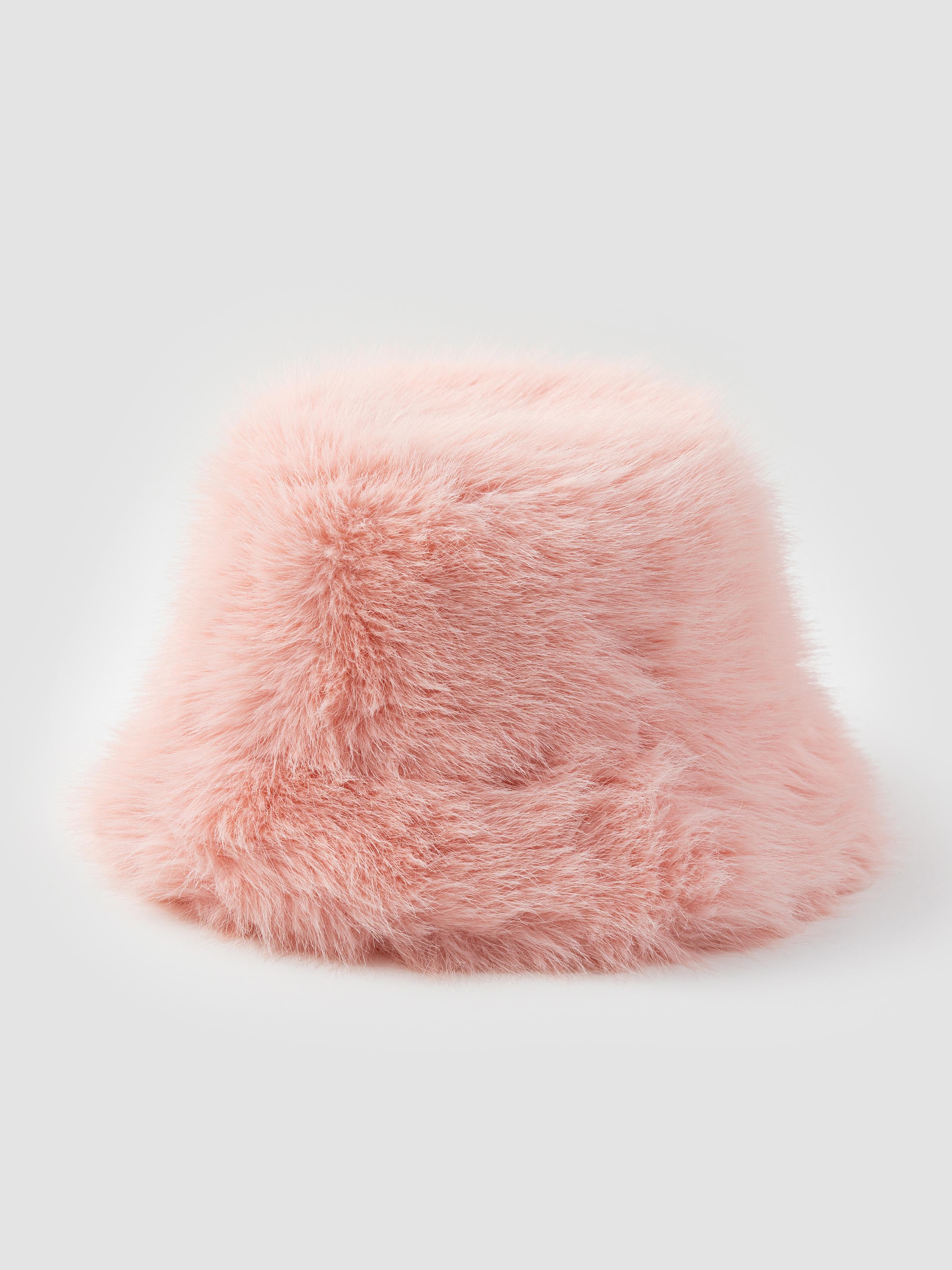 Solid Fluffy Bucket Hat by CIDER