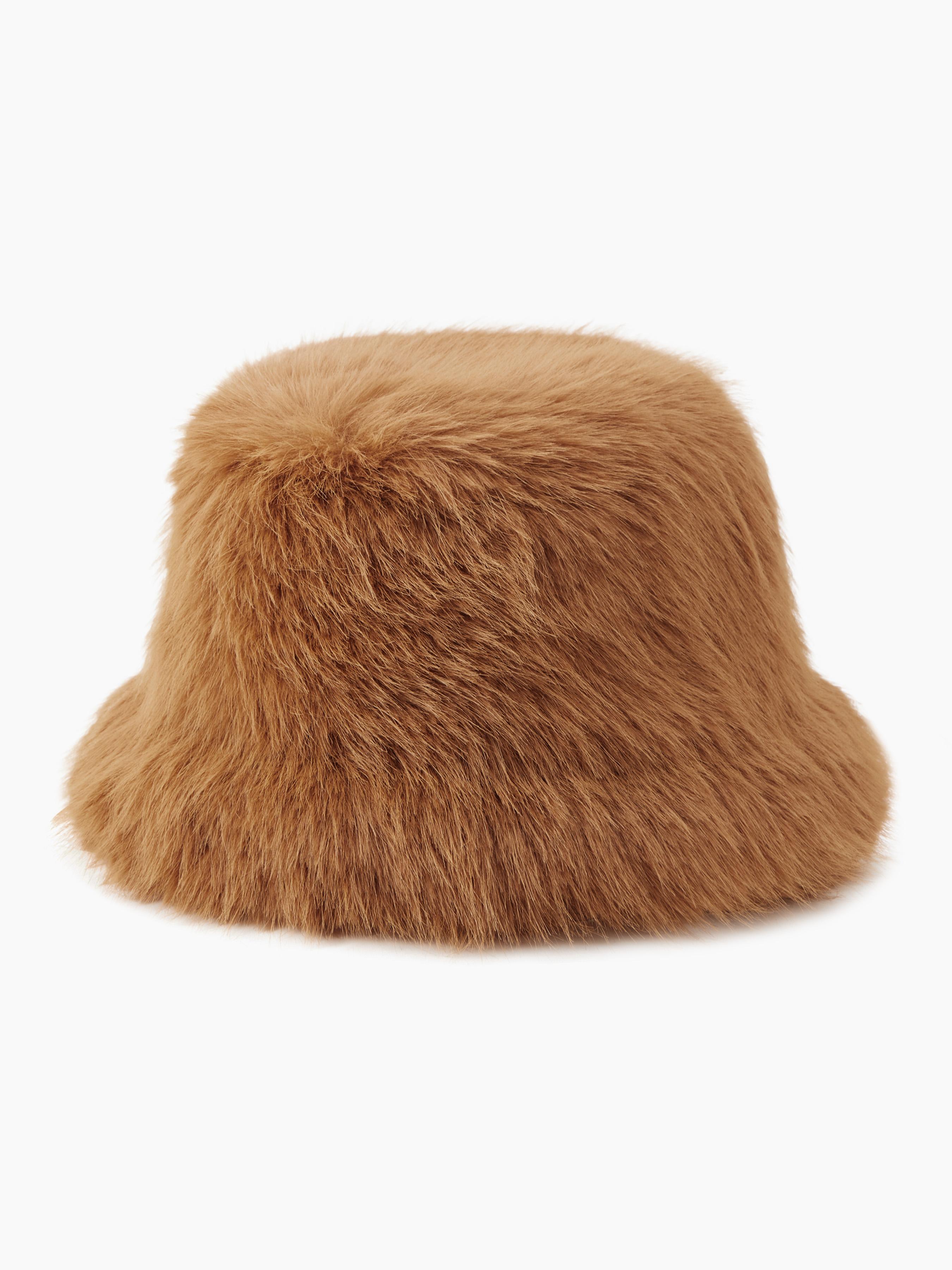 Solid Fluffy Bucket Hat by CIDER