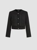 Solid Knot Design Button Jacket by CIDER