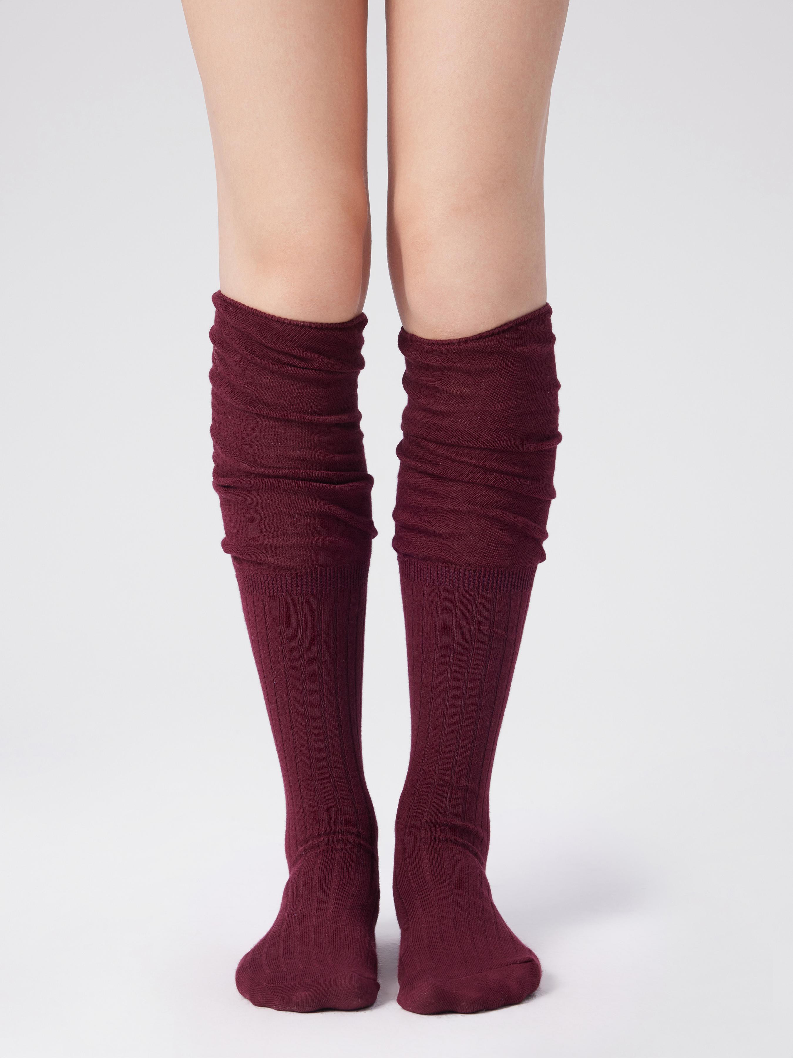 Solid Over The Knee Socks by CIDER