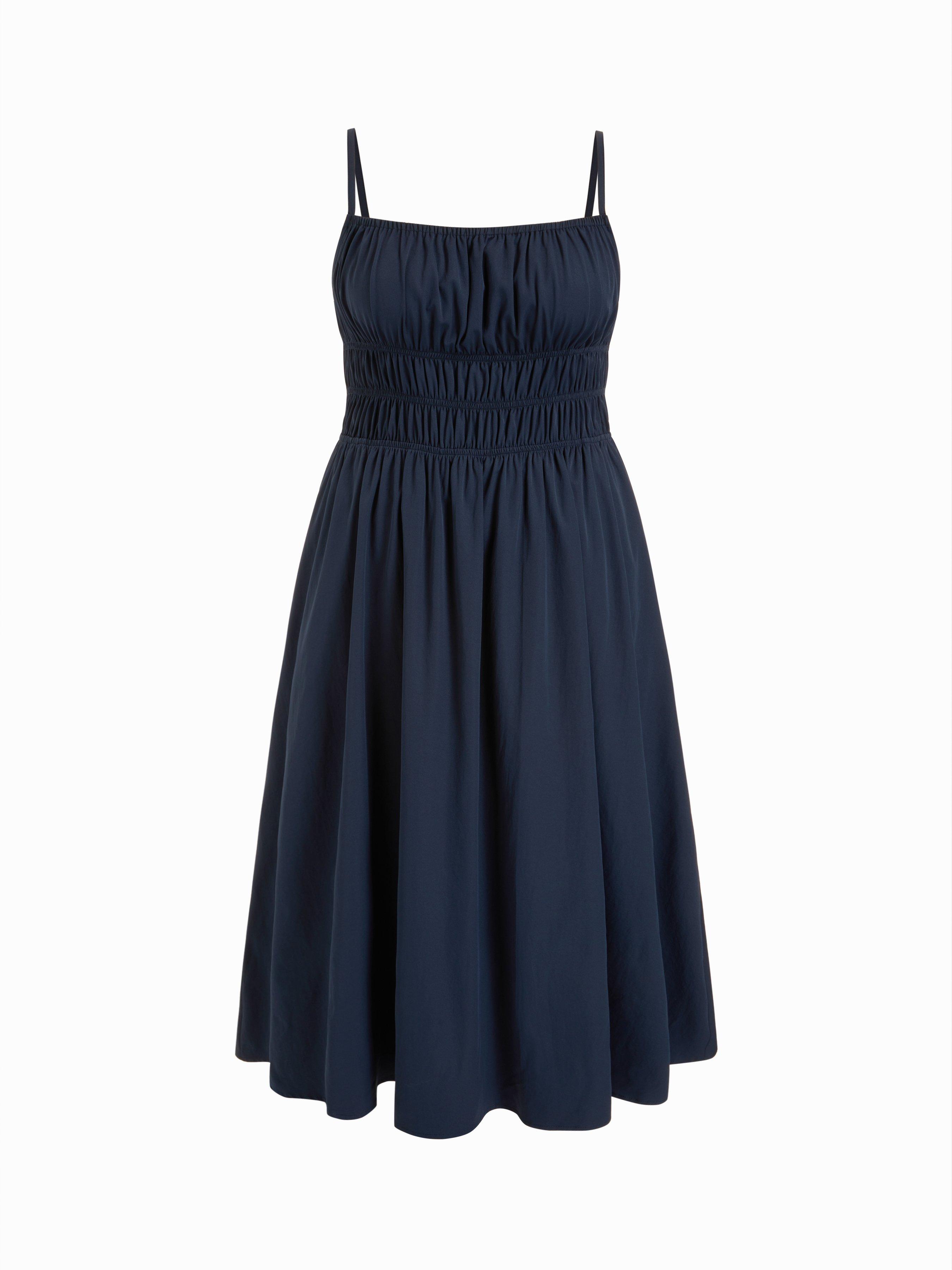 Square Neck Shirred Aline Maxi Dress Curve & Plus by CIDER