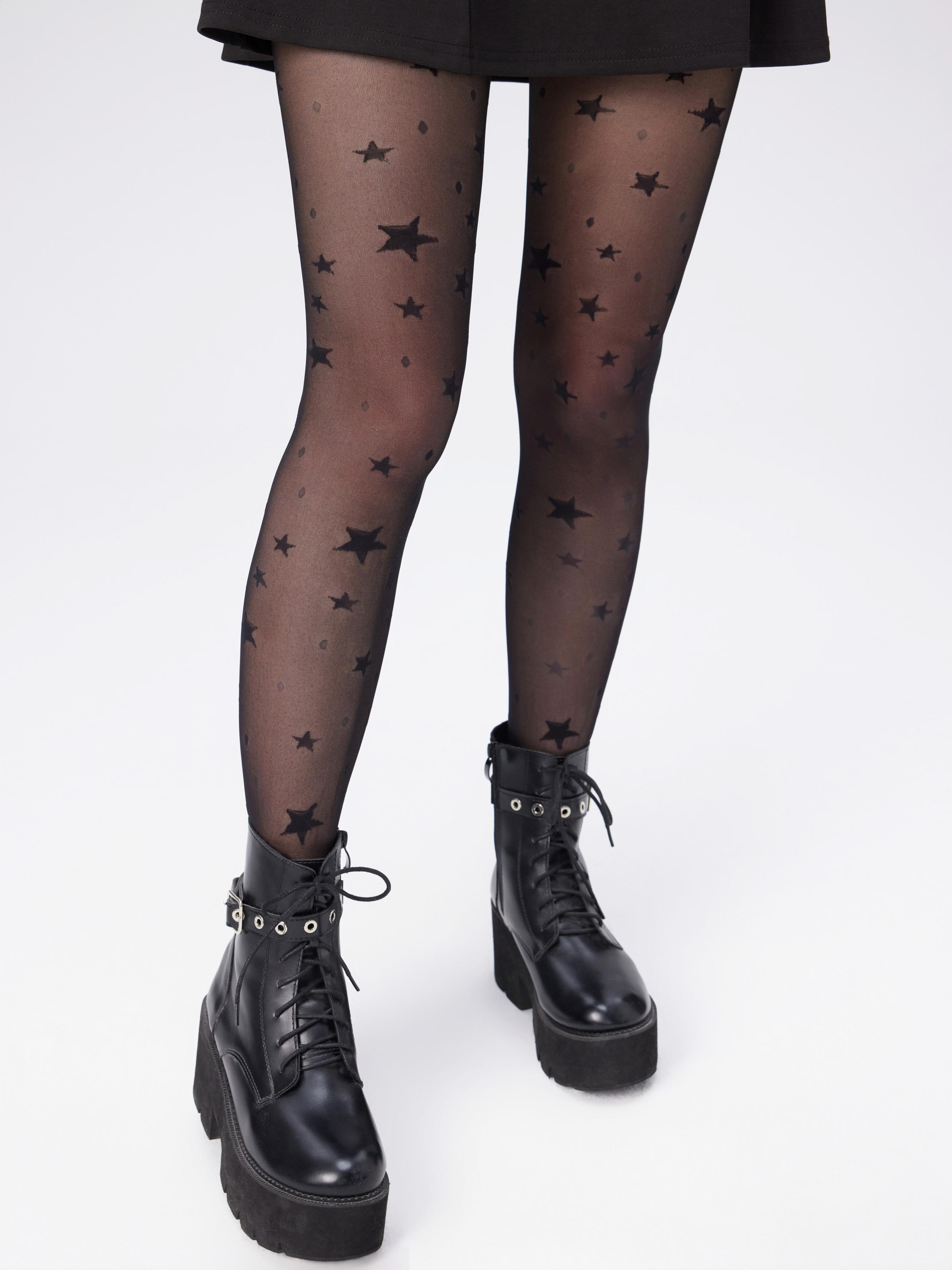 Star Decor Tights by CIDER
