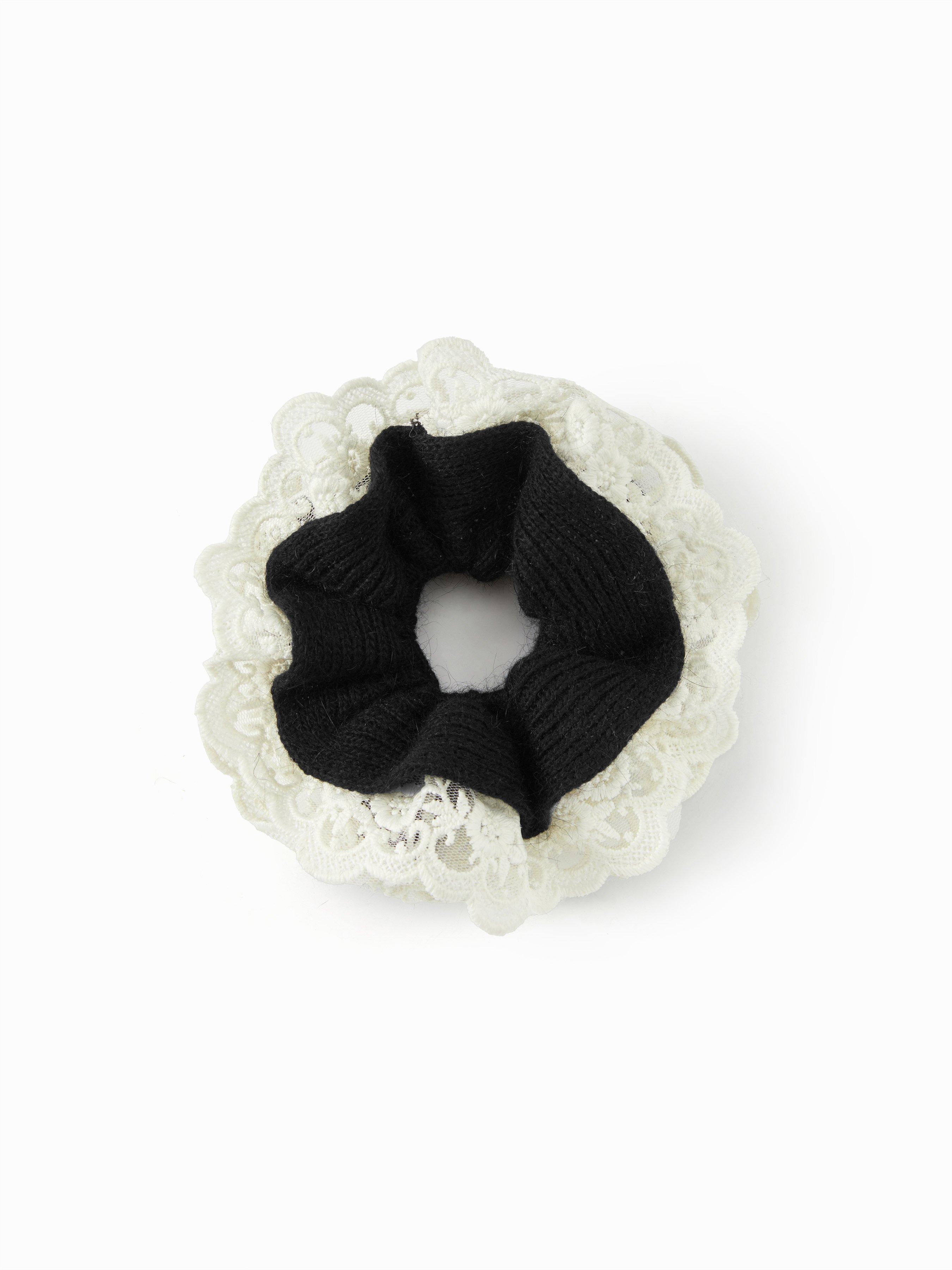 Strick-Spitzen-Scrunchie by CIDER