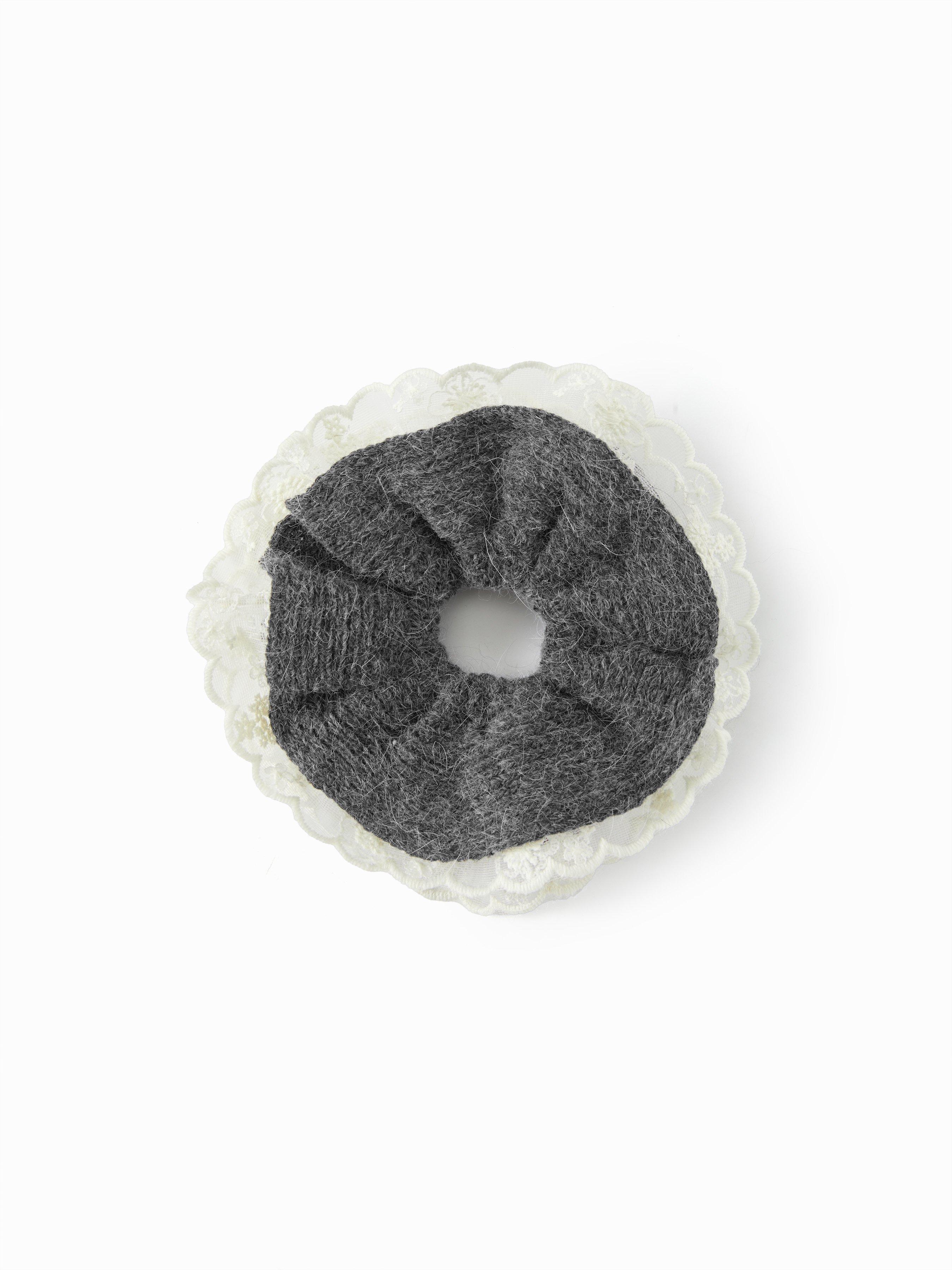Strick-Spitzen-Scrunchie by CIDER