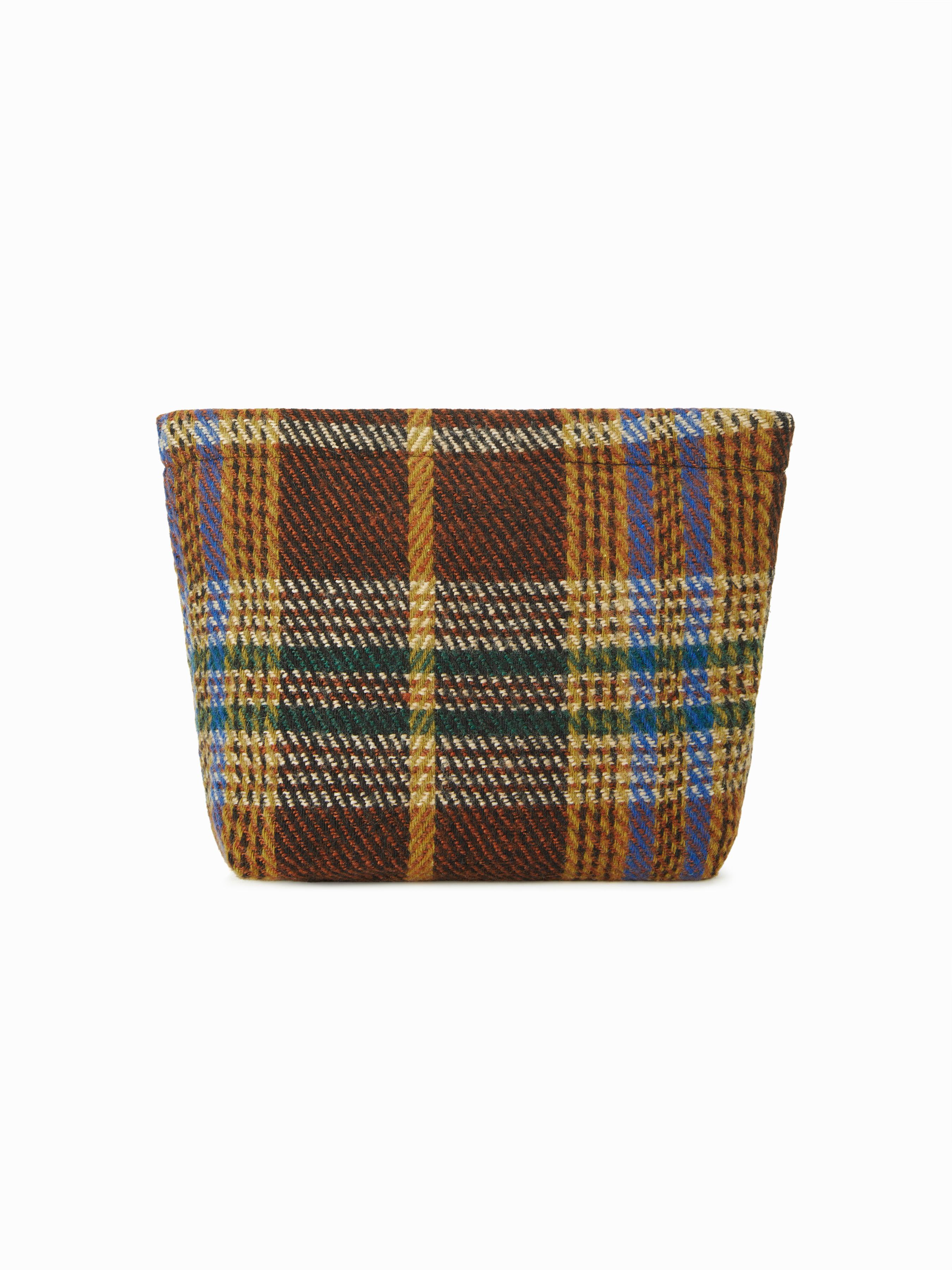 TARTAN MAKEUP BAG by CIDER