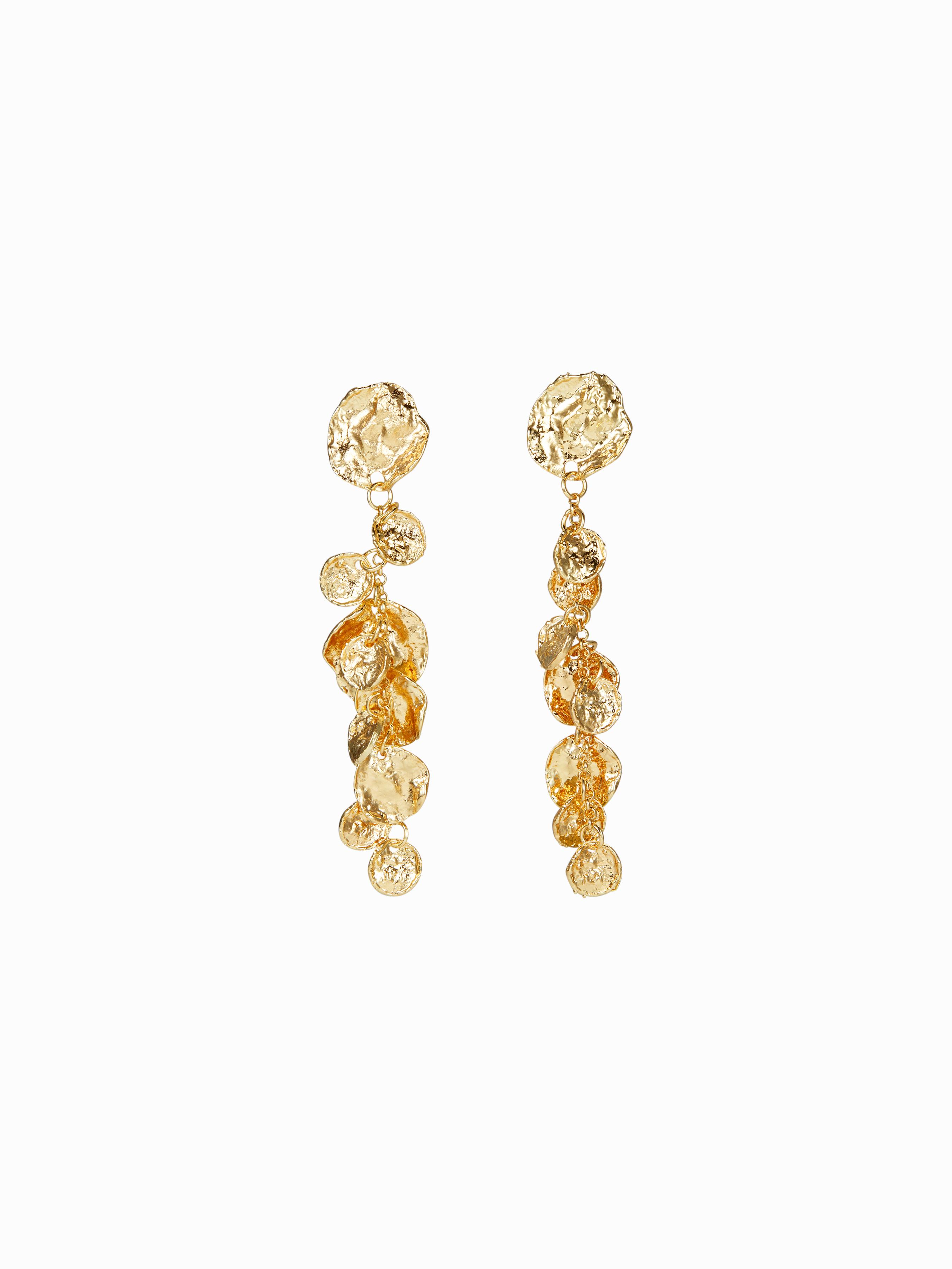 TEXTURED DROP EARRINGS by CIDER