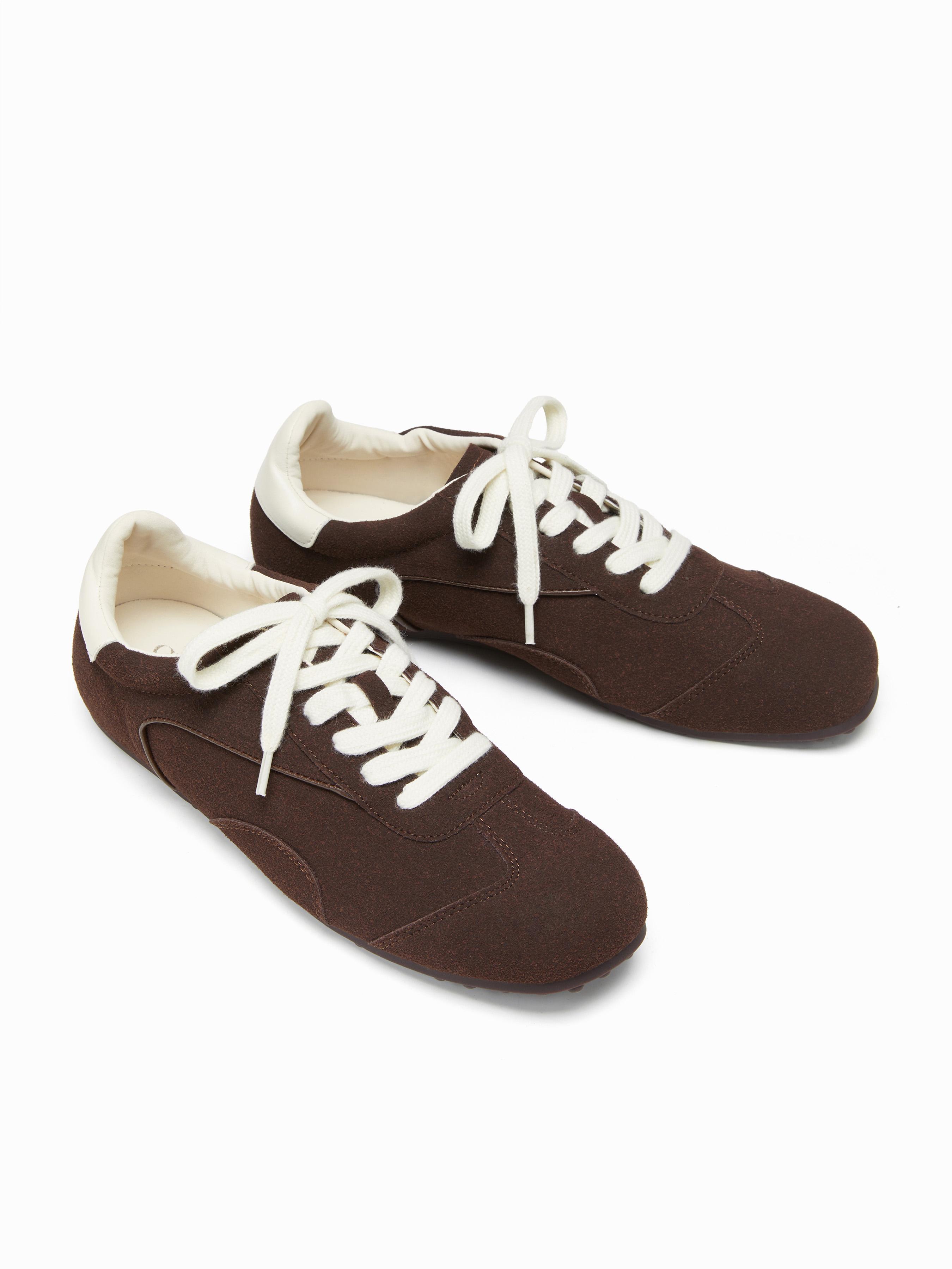 TWO-TONE SUEDE SNEAKERS by CIDER