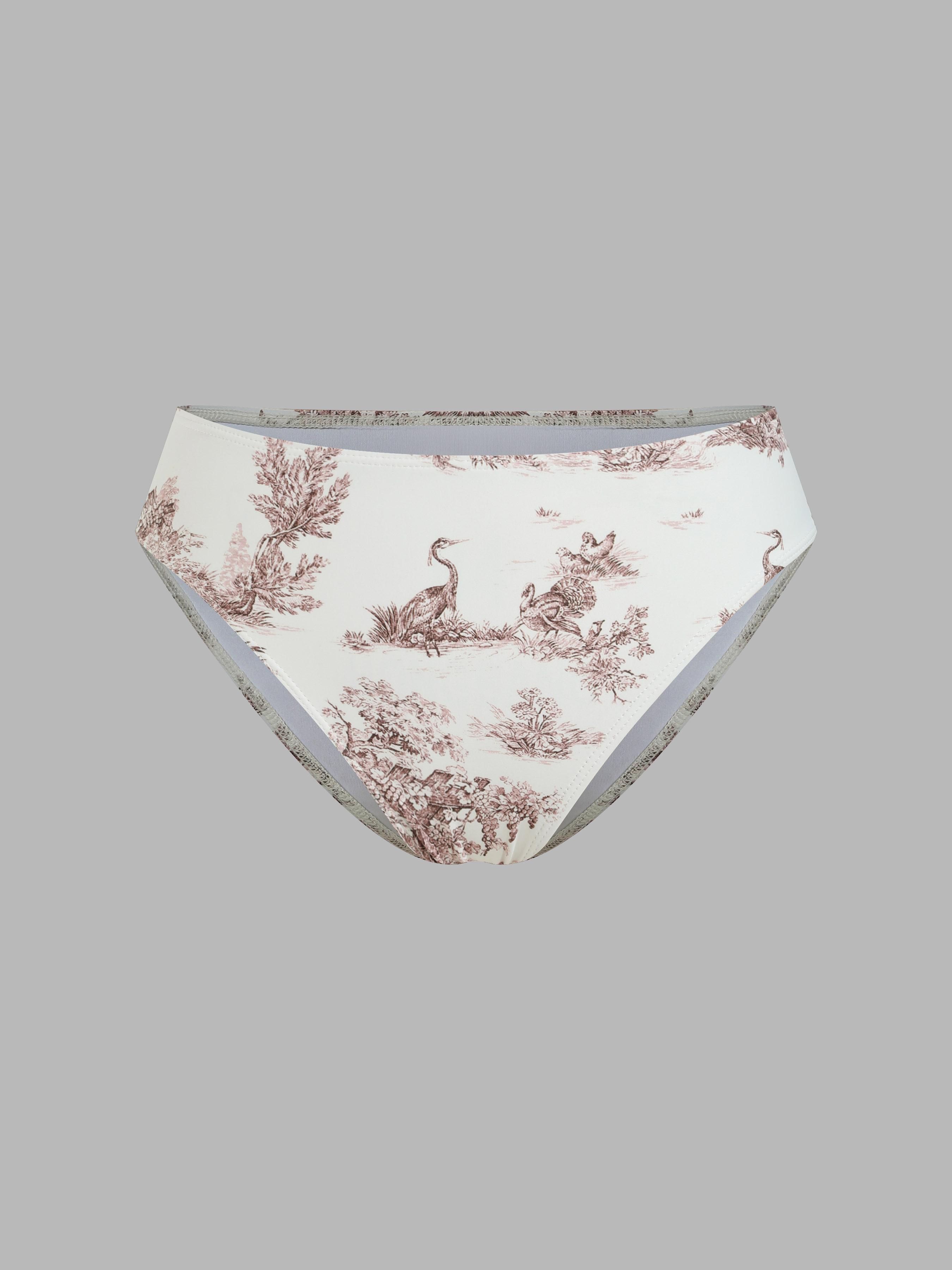 Toile de Jouy Bikini Bottom by CIDER