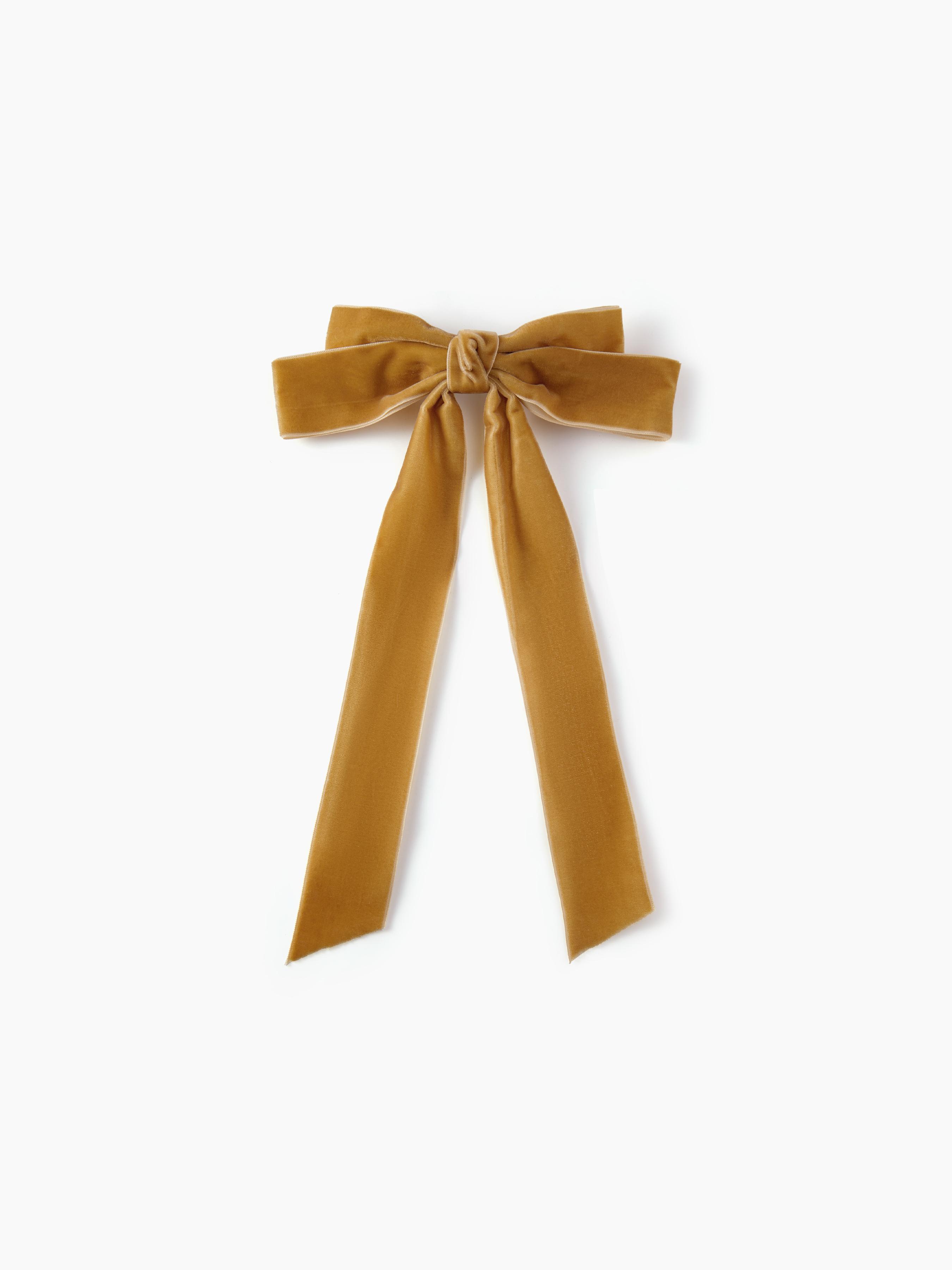 VELVET BOWKNOT HAIR CLIP by CIDER