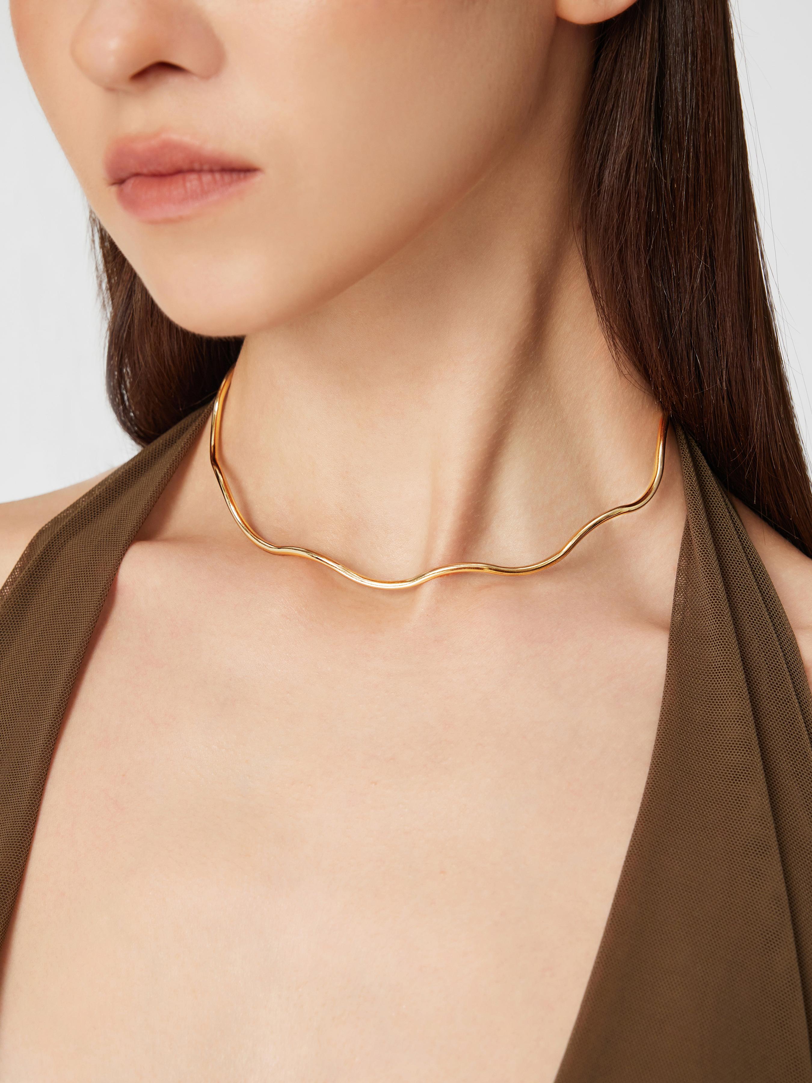 WAVE METALLIC NECKLACE by CIDER
