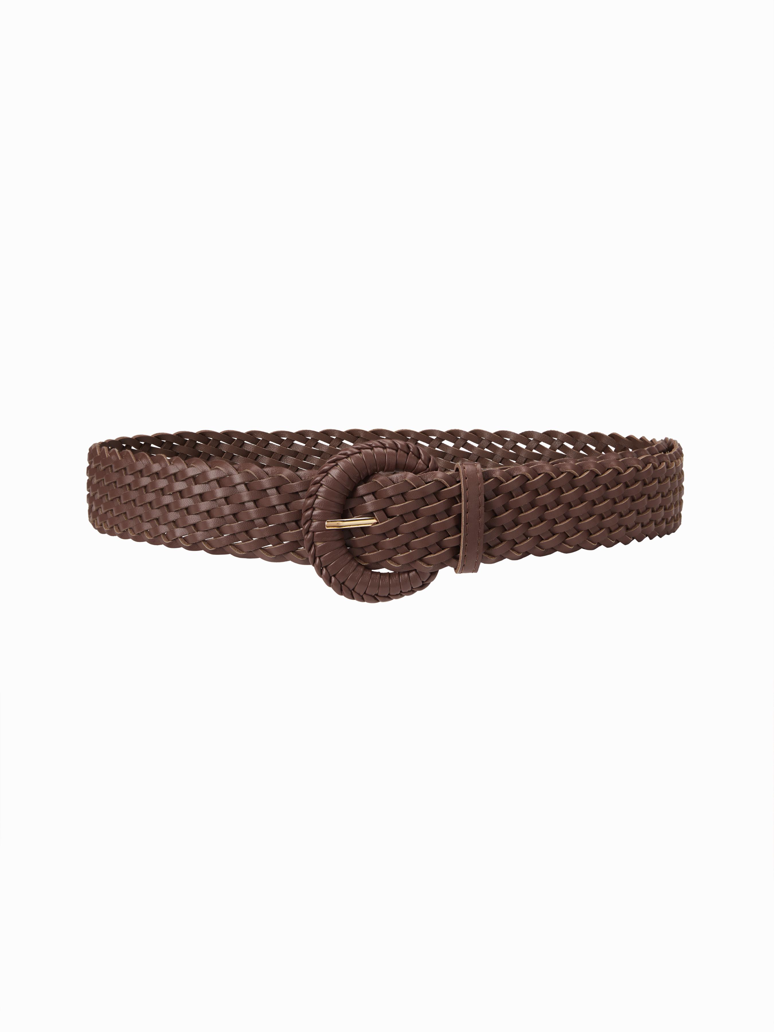 WOVEN BUCKLE BELT by CIDER