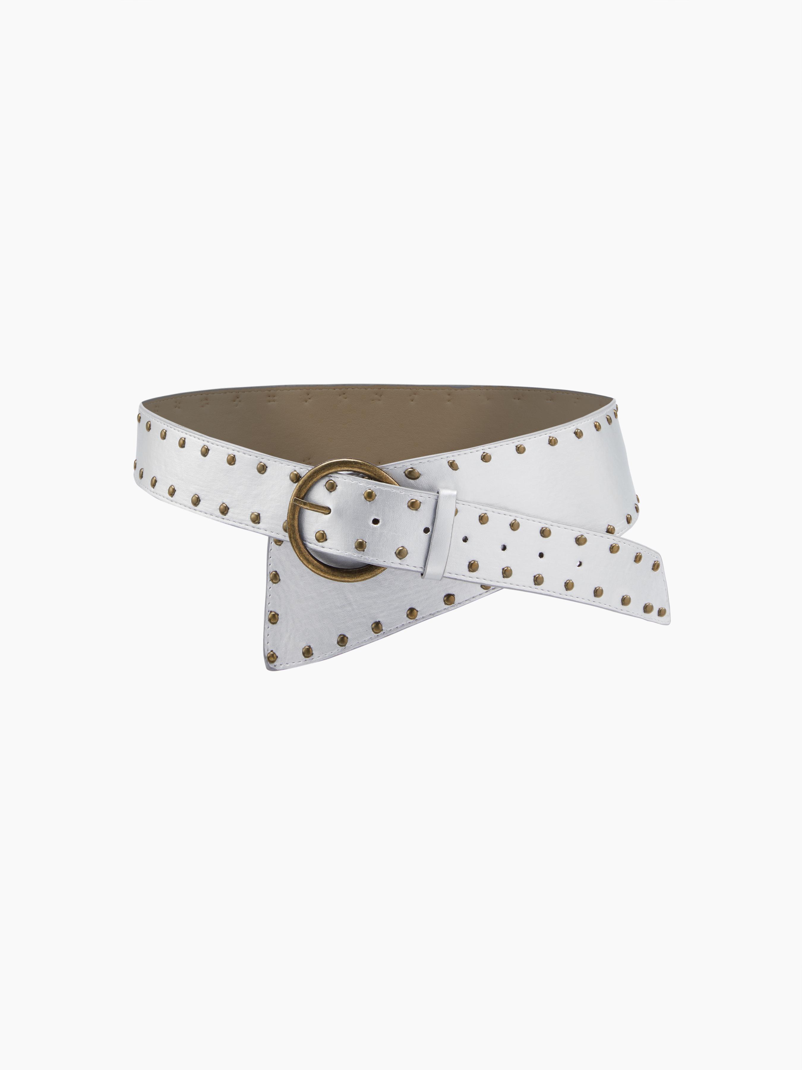 Wide Stylish Faux Leather Belt by CIDER