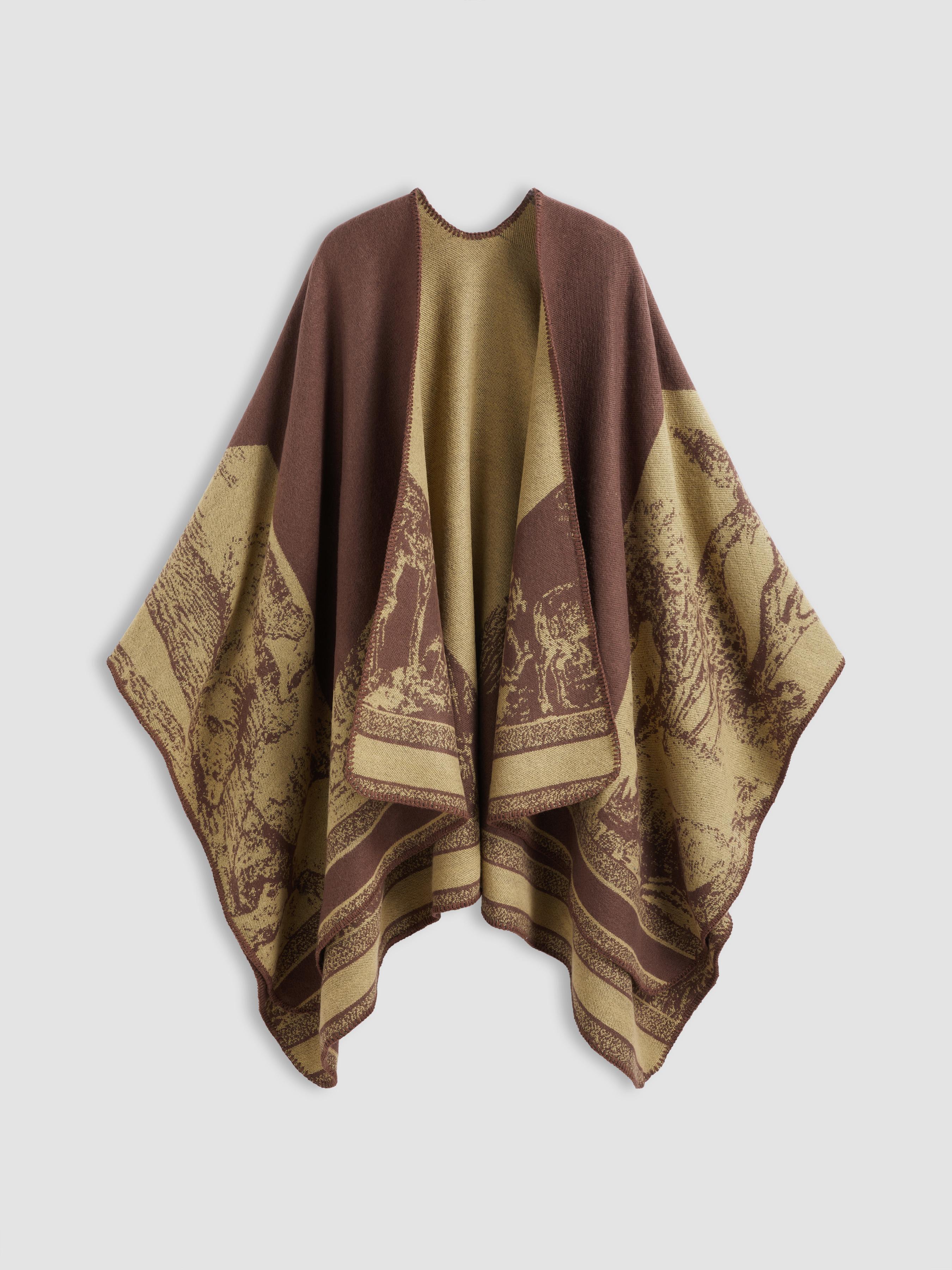 Winter Warm All Printed Shawl by CIDER