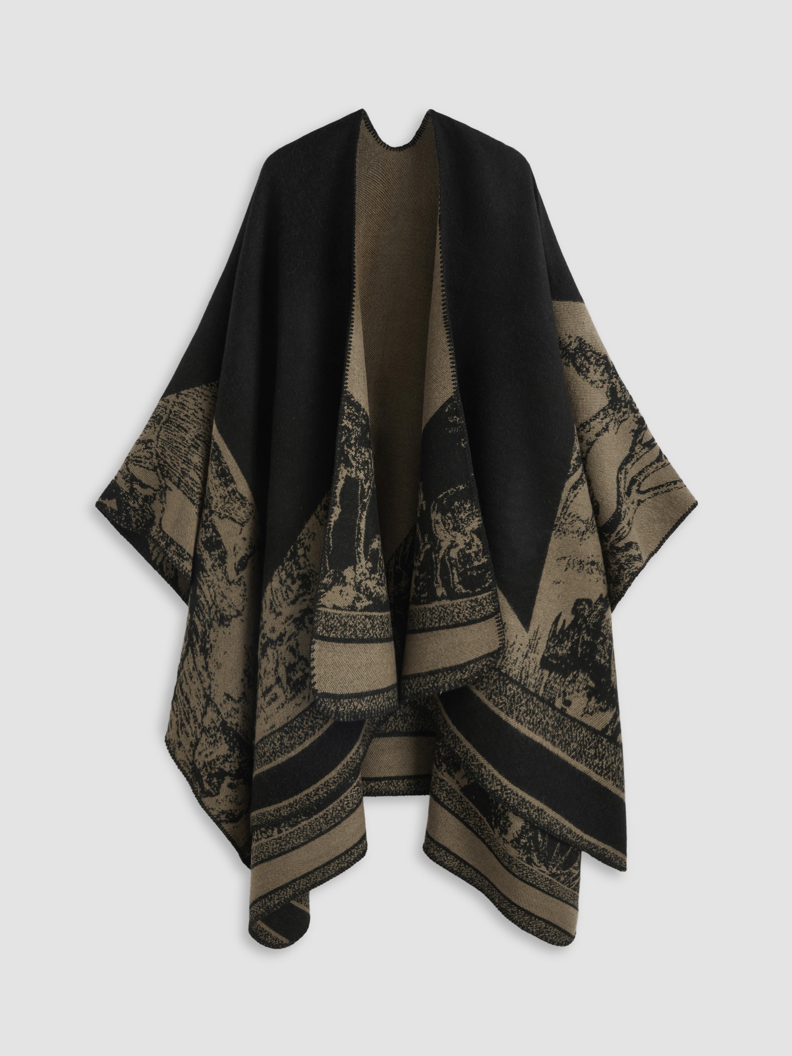 Winter Warm All Printed Shawl by CIDER