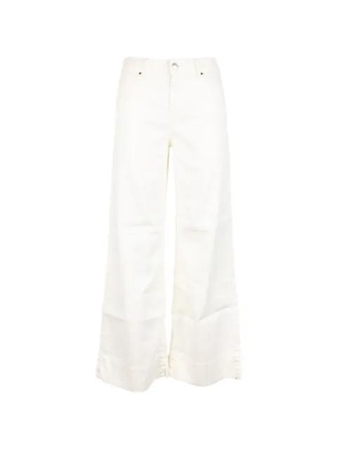high-waisted wide-leg jeans by CIGALA'S