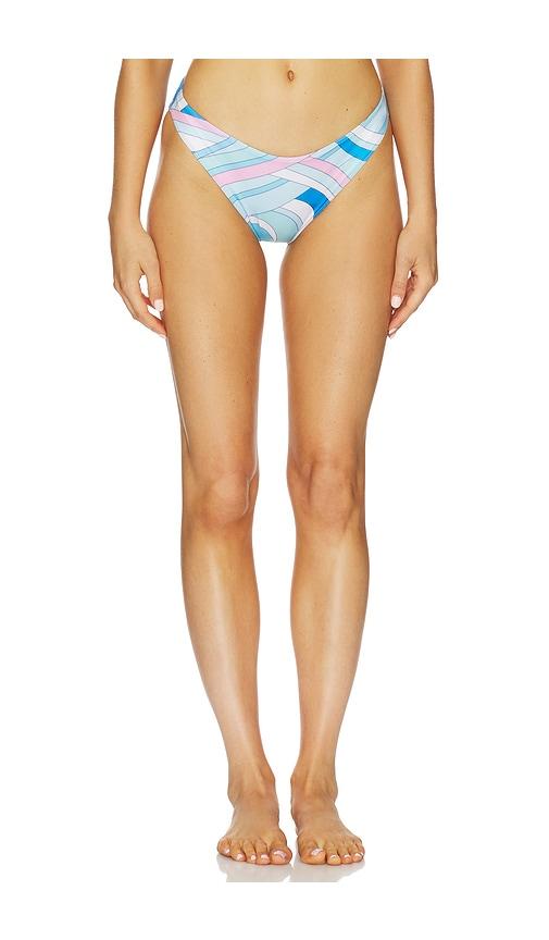 Cin Cin Avenue Classic Bikini Bottom in Blue by CIN CIN