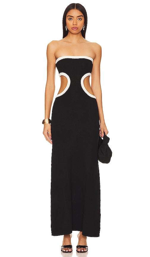 Cin Cin Empire Dress in Black by CIN CIN