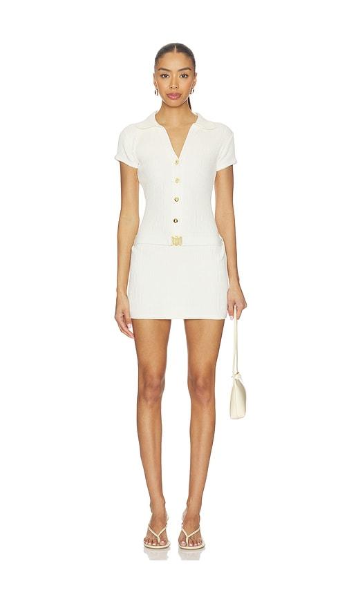 Cin Cin Gigi Knit Mini Dress in Ivory by CIN CIN