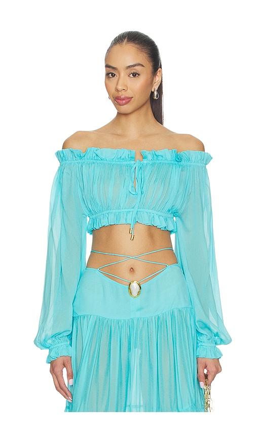 Cin Cin Ipanema Top in Blue by CIN CIN