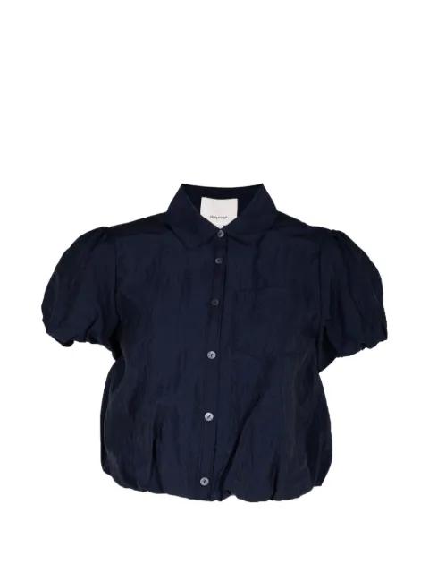 Allinae puff-sleeve button-down shirt by CINQ A SEPT