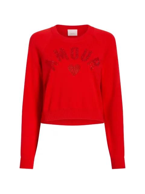 Amour Heatset sweater by CINQ A SEPT