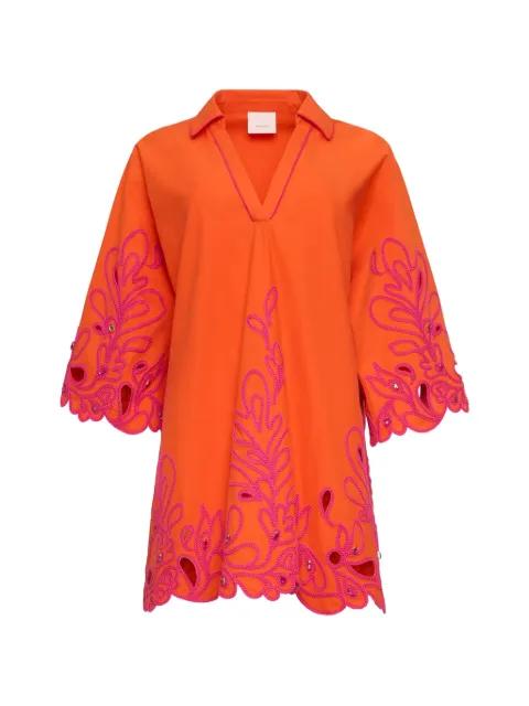 Arcia Paisley Bloom embroidered kaftan by CINQ A SEPT