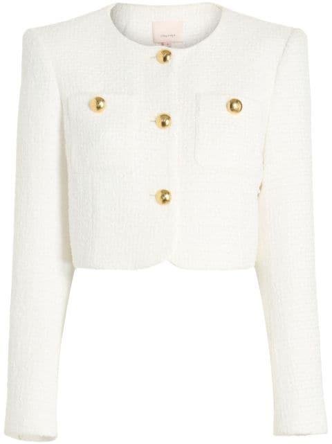 Auden cropped tweed jacket by CINQ A SEPT