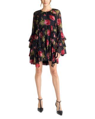Baroque Roses Emelia Dress by CINQ A SEPT