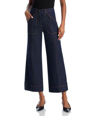 Benji Denim Pants in Oceane by CINQ A SEPT