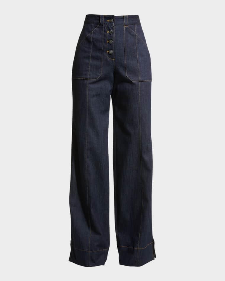 Benji Straight-Leg Pants by CINQ A SEPT